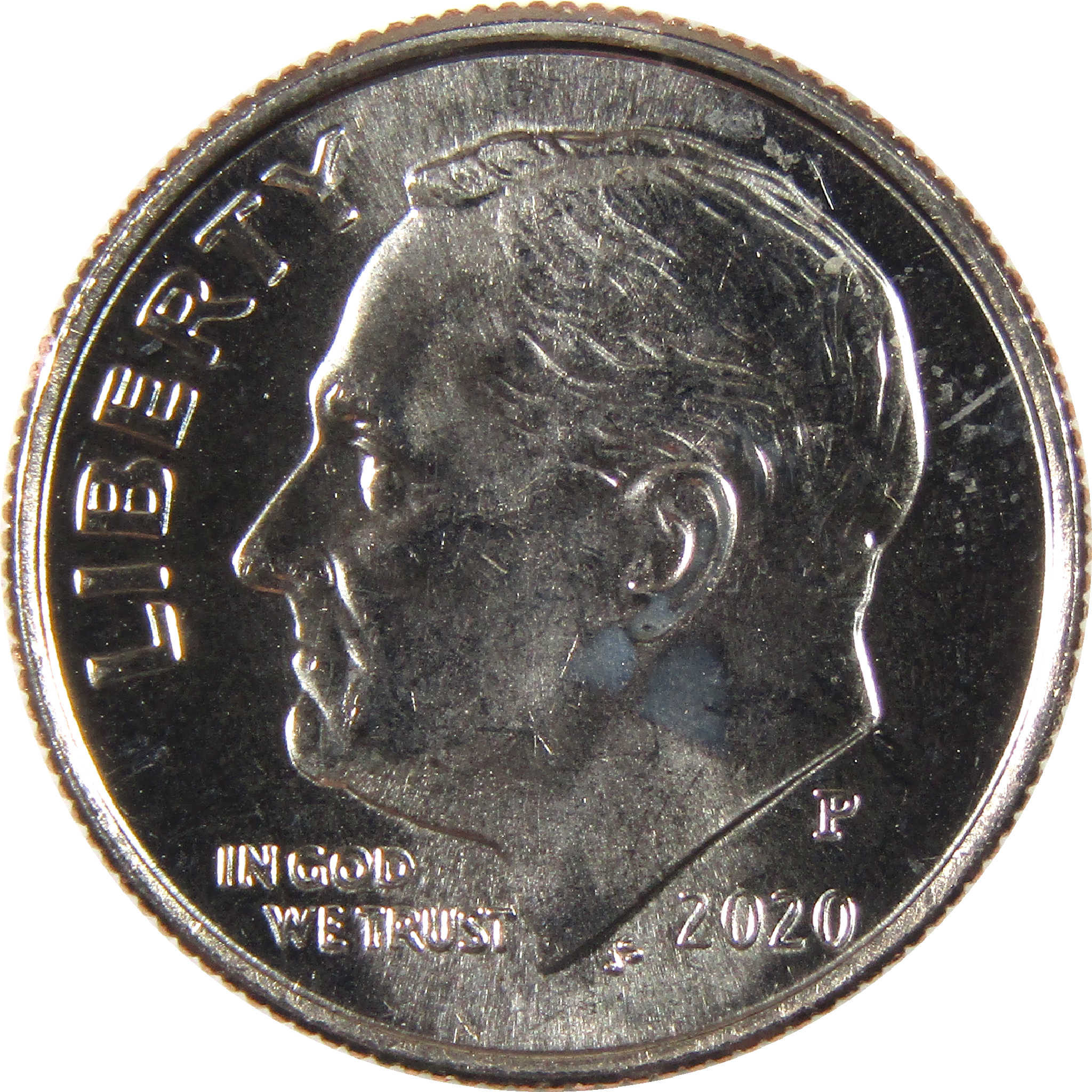 2020 P Roosevelt Dime Uncirculated Clad 10c Coin