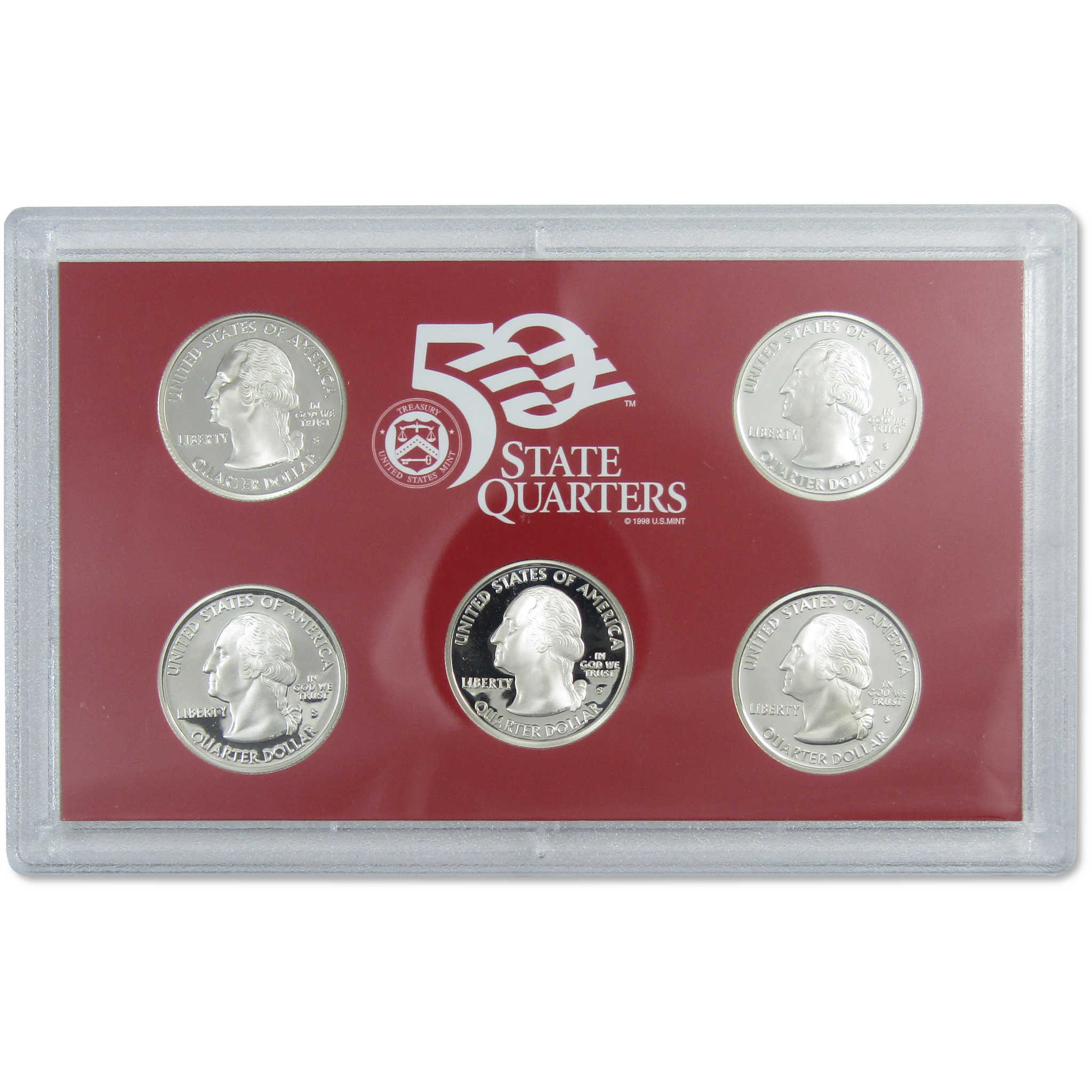 2007 Silver Proof Set U.S. Mint Original Government Packaging OGP COA
