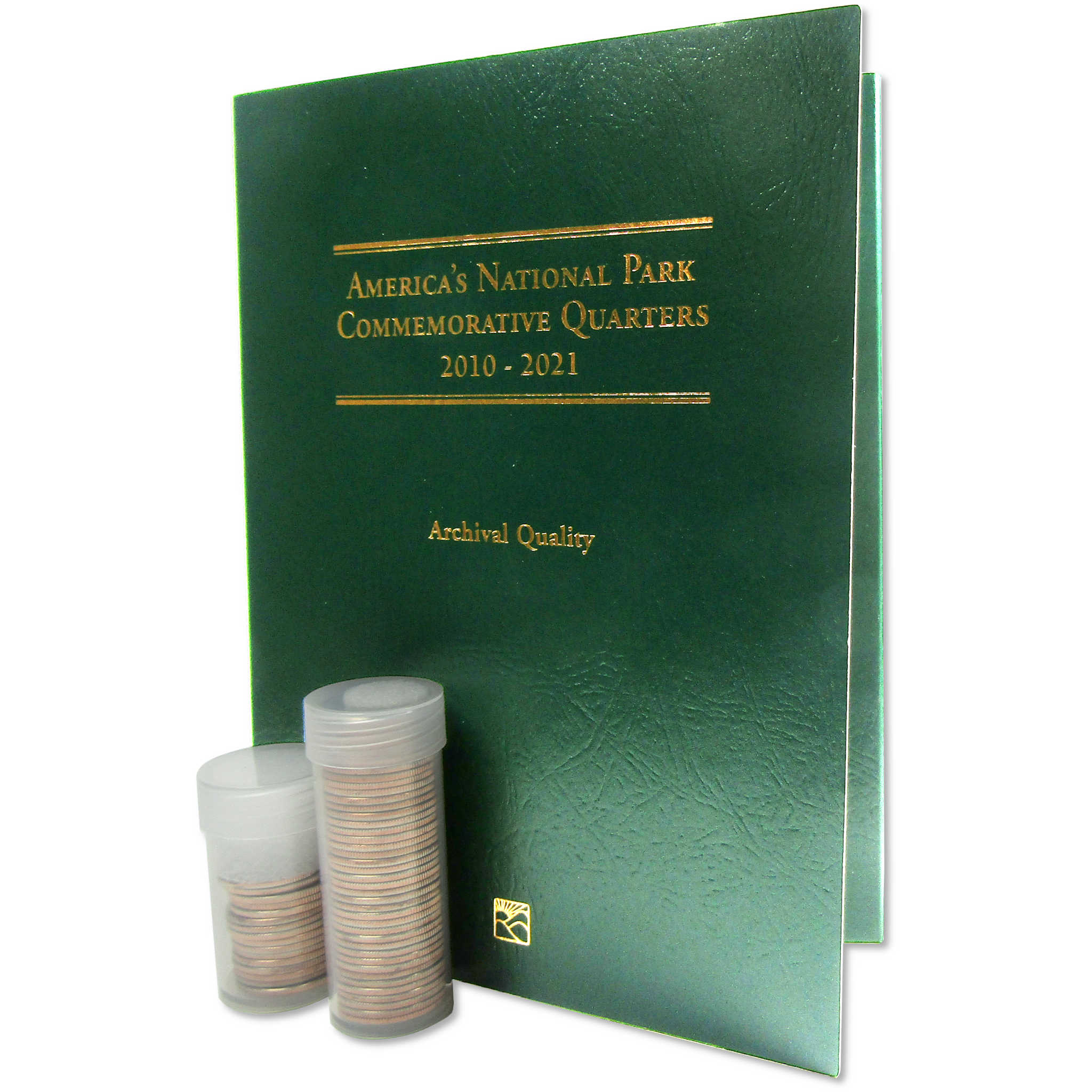 2010-2021 National Park Quarter 56 Coin Set BU Uncirculated Clad 25c with Folder