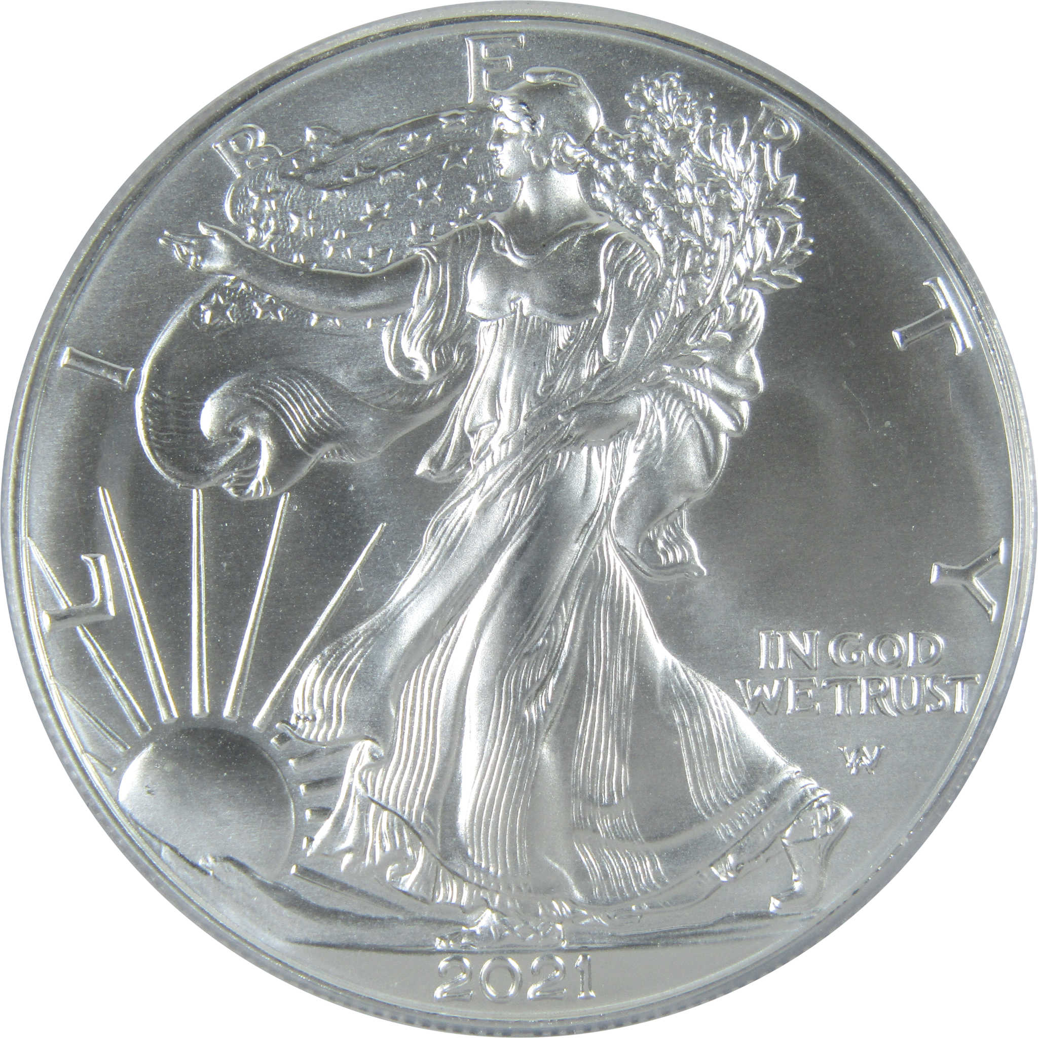 2021 Type 2 American Silver Eagle MS 70 ANACS $1 SKU:CPC8033