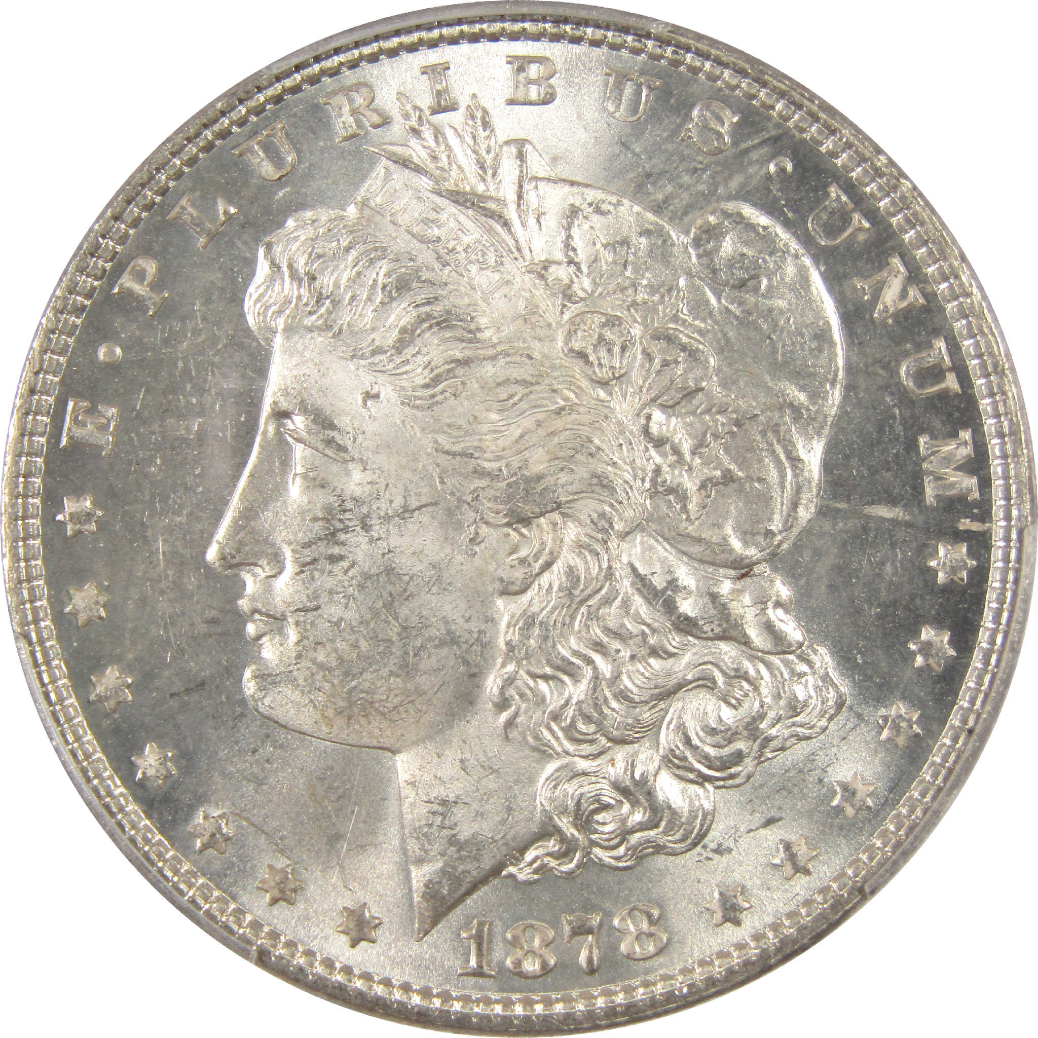 1878 7TF Rev 78 Morgan Dollar MS 62 PCGS Silver $1 Unc SKU:I11325 - Morgan coin - Morgan silver dollar - Morgan silver dollar for sale - Profile Coins &amp; Collectibles