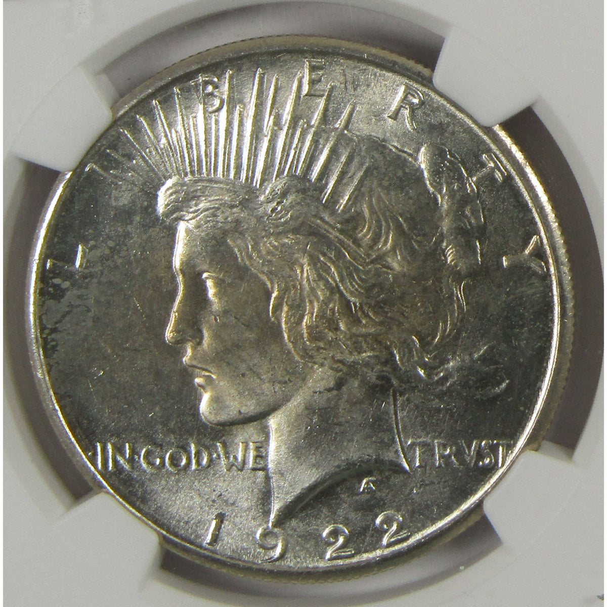 1922 S Peace Silver Dollar MS 63 NGC Uncirculated $1 Coin Collectible