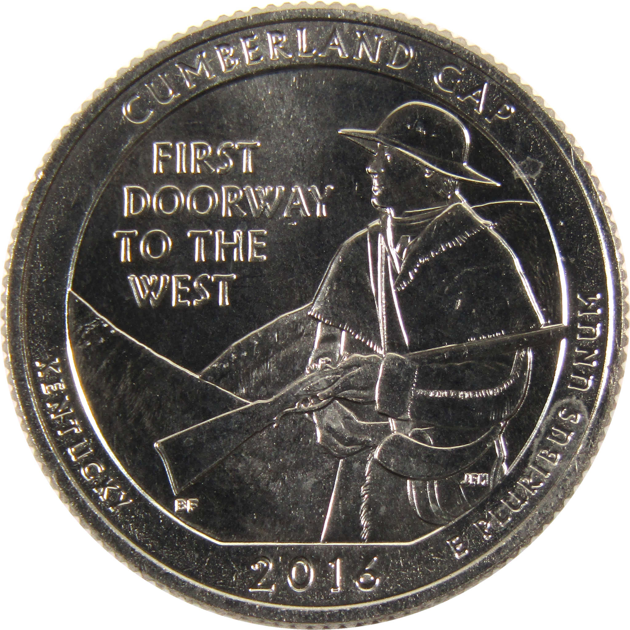 2016 S Cumberland Gap NHP National Park Quarter Uncirculated Clad Coin