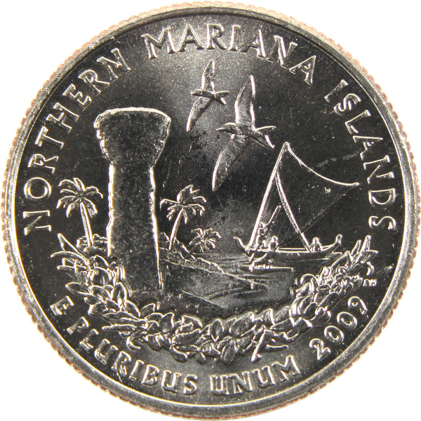 2009 D Northern Mariana Islands US Territories Quarter Uncirculated
