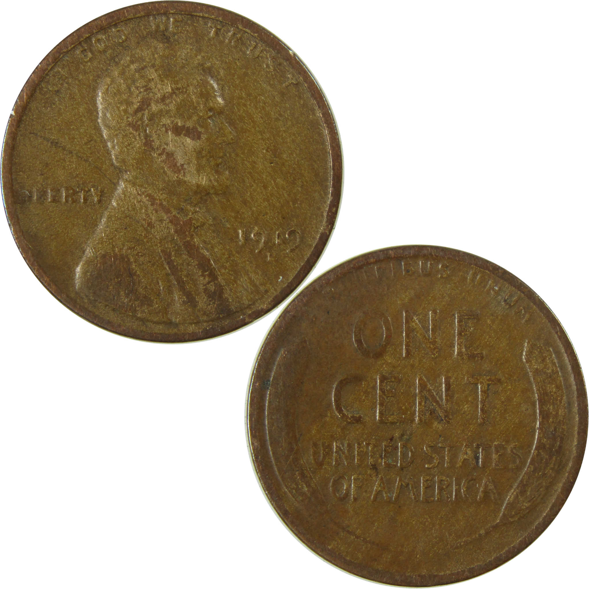 1919 D Lincoln Wheat Cent VG Very Good Penny 1c Coin SKU:I27183