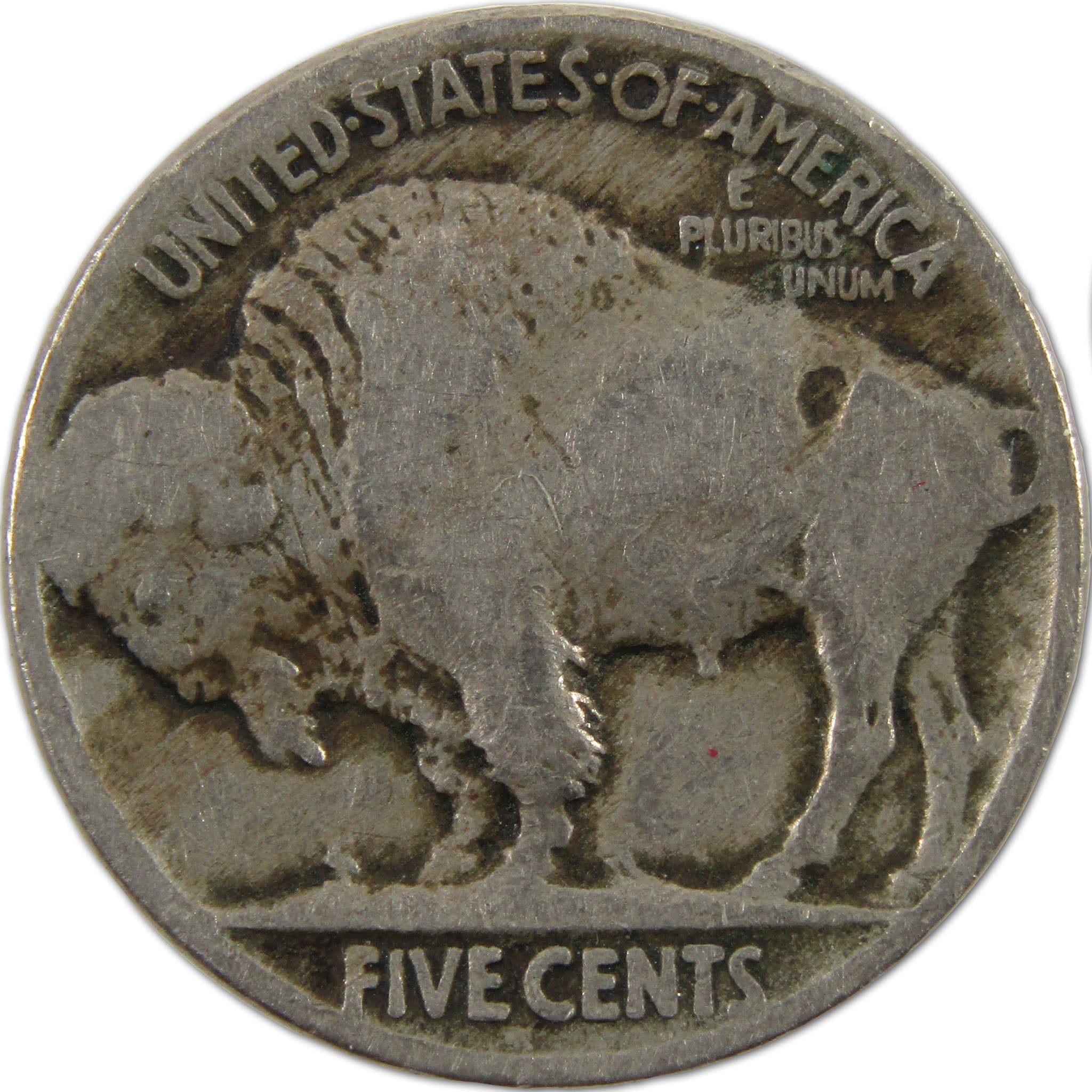 1914 Indian Head Buffalo Nickel VG Very Good 5c Coin SKU:I10350