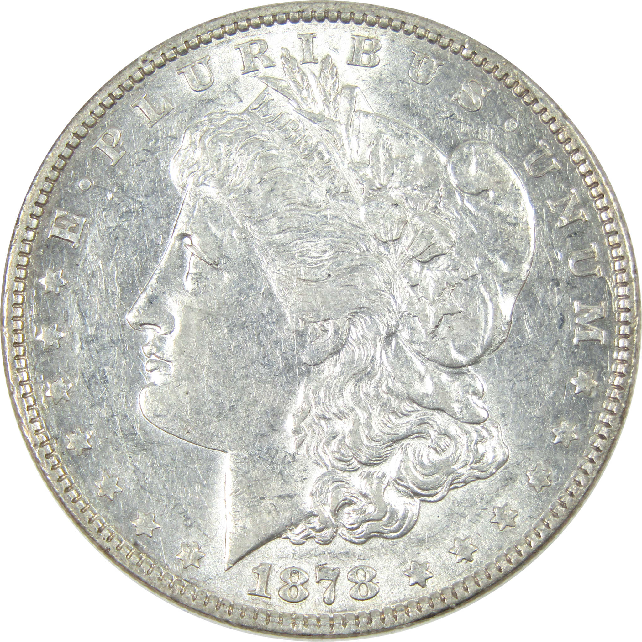 1878 7TF Rev 79 Morgan Dollar AU About Uncirculated Silver SKU:I15205 - Morgan coin - Morgan silver dollar - Morgan silver dollar for sale - Profile Coins &amp; Collectibles