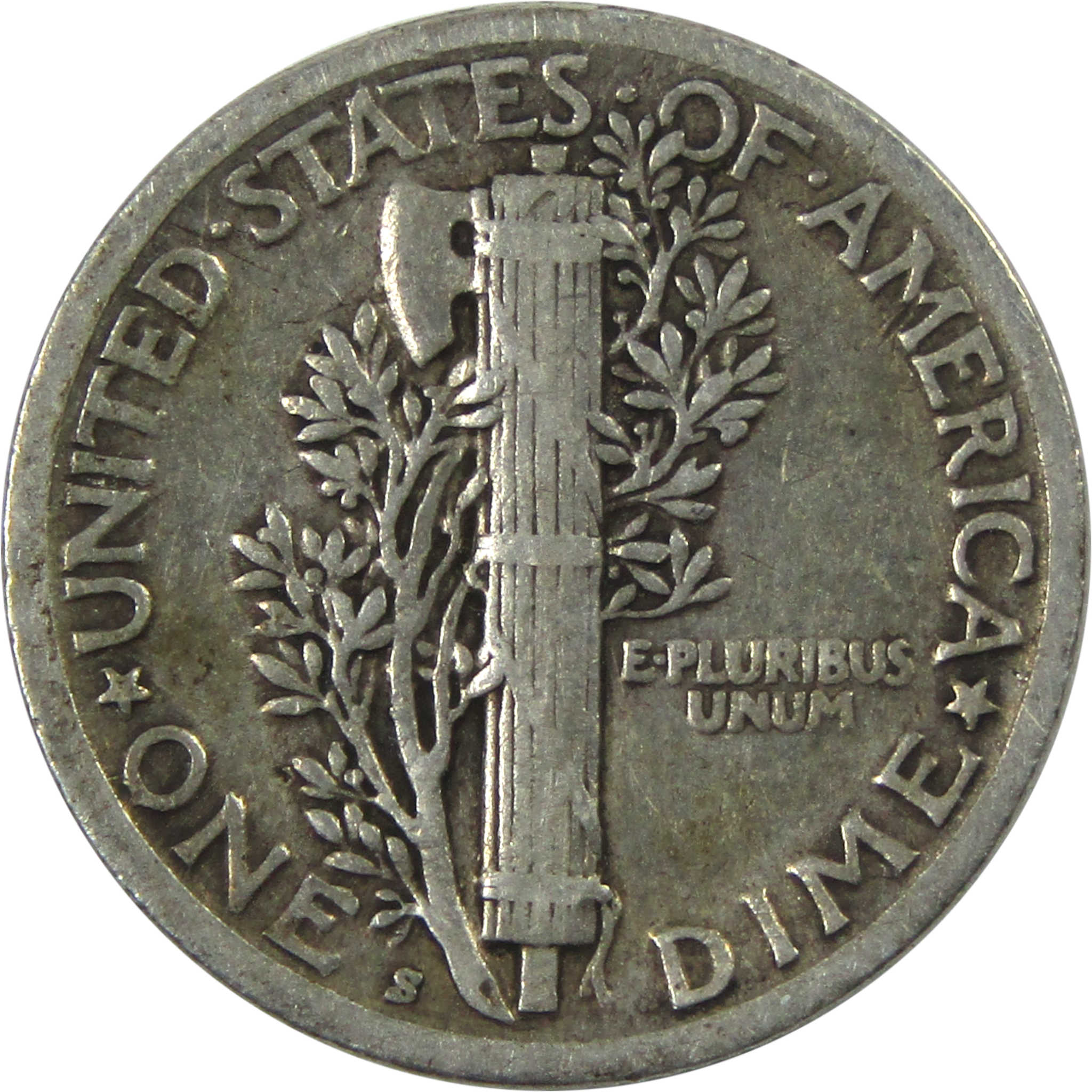 1923 S Mercury Dime VF Very Fine Silver 10c Coin SKU:I14000