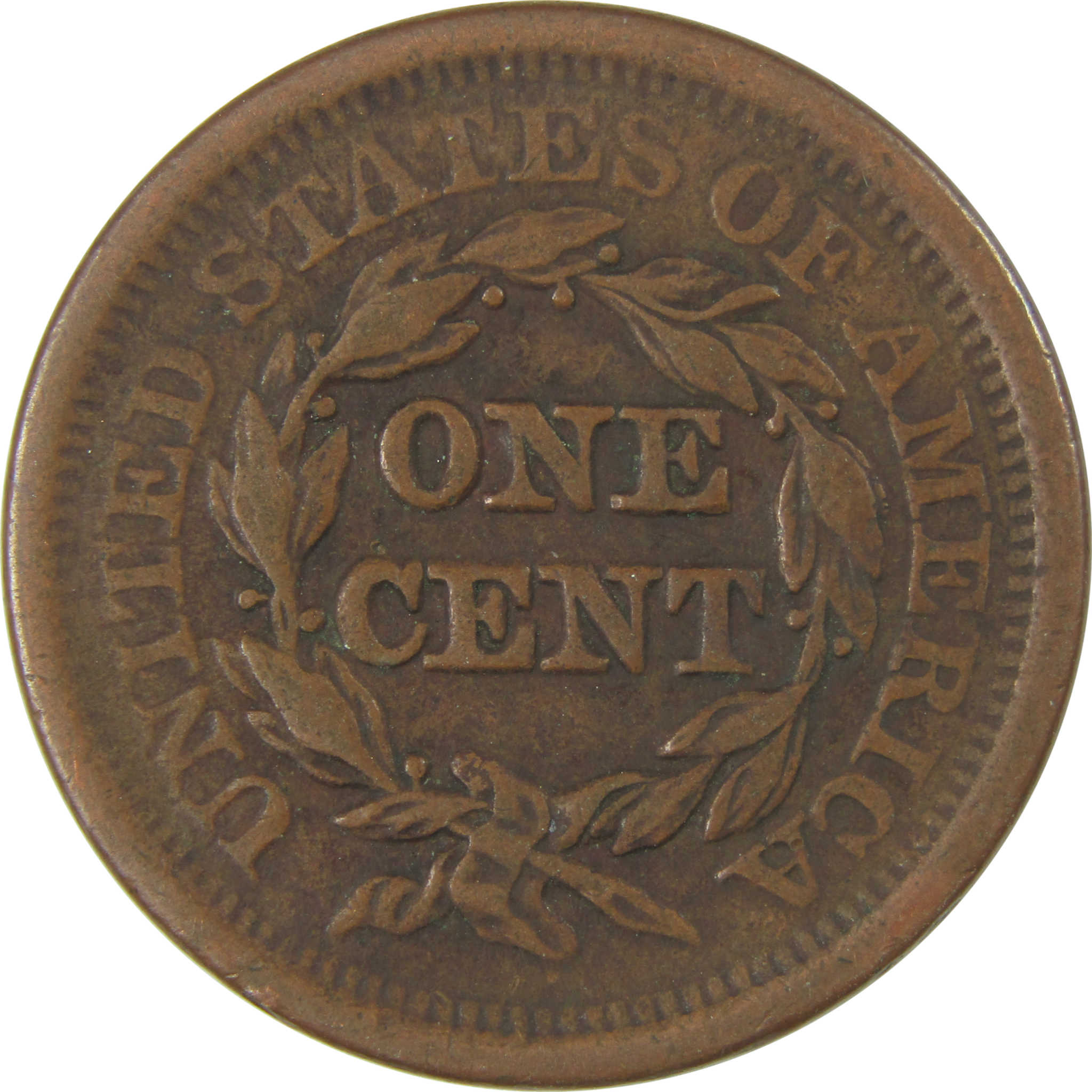 1851 Braided Hair Copper Large Cent VF Very Fine Penny SKU:I23855