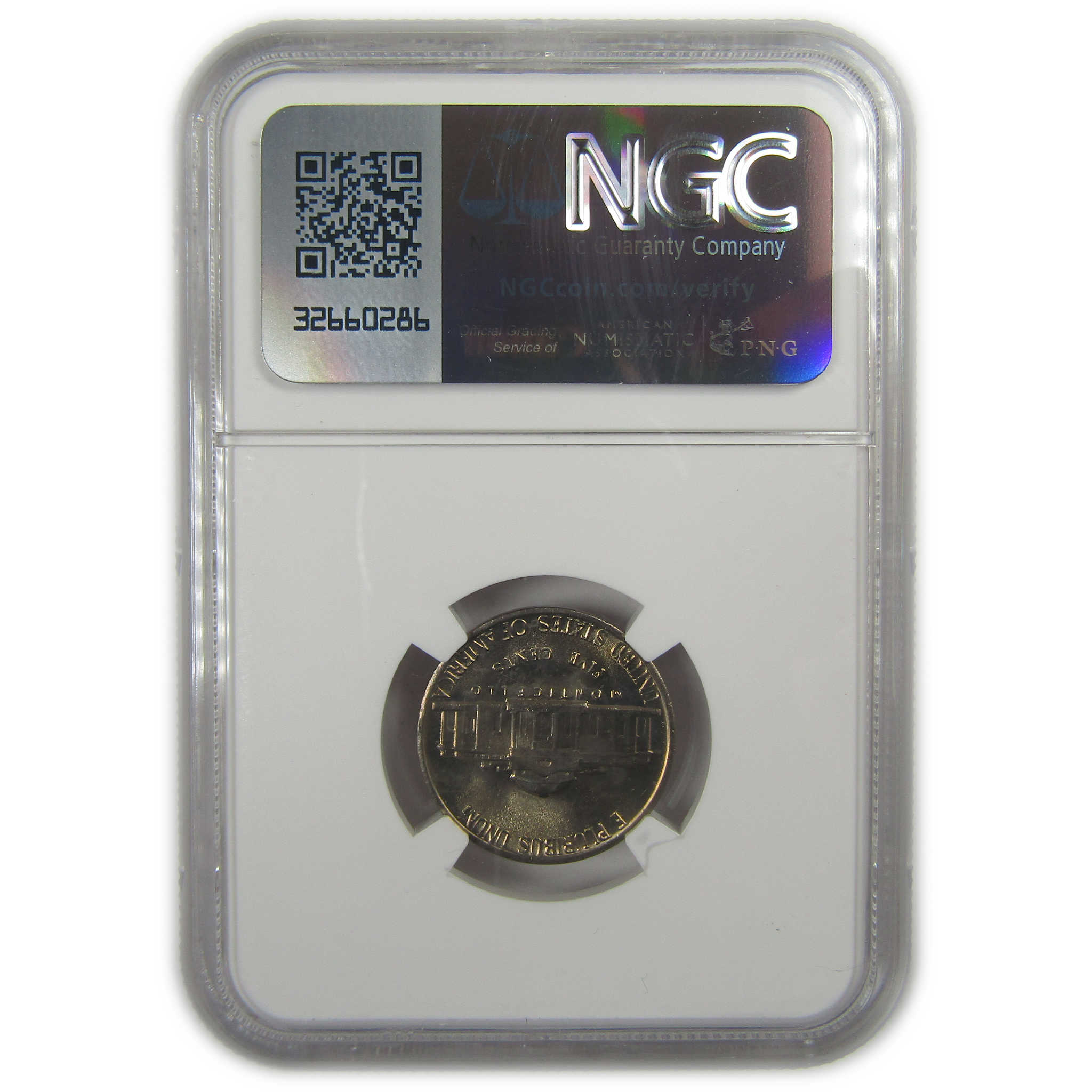 1981 P Jefferson Nickel MS 66 NGC Original Bag Fragment SKU:I20333