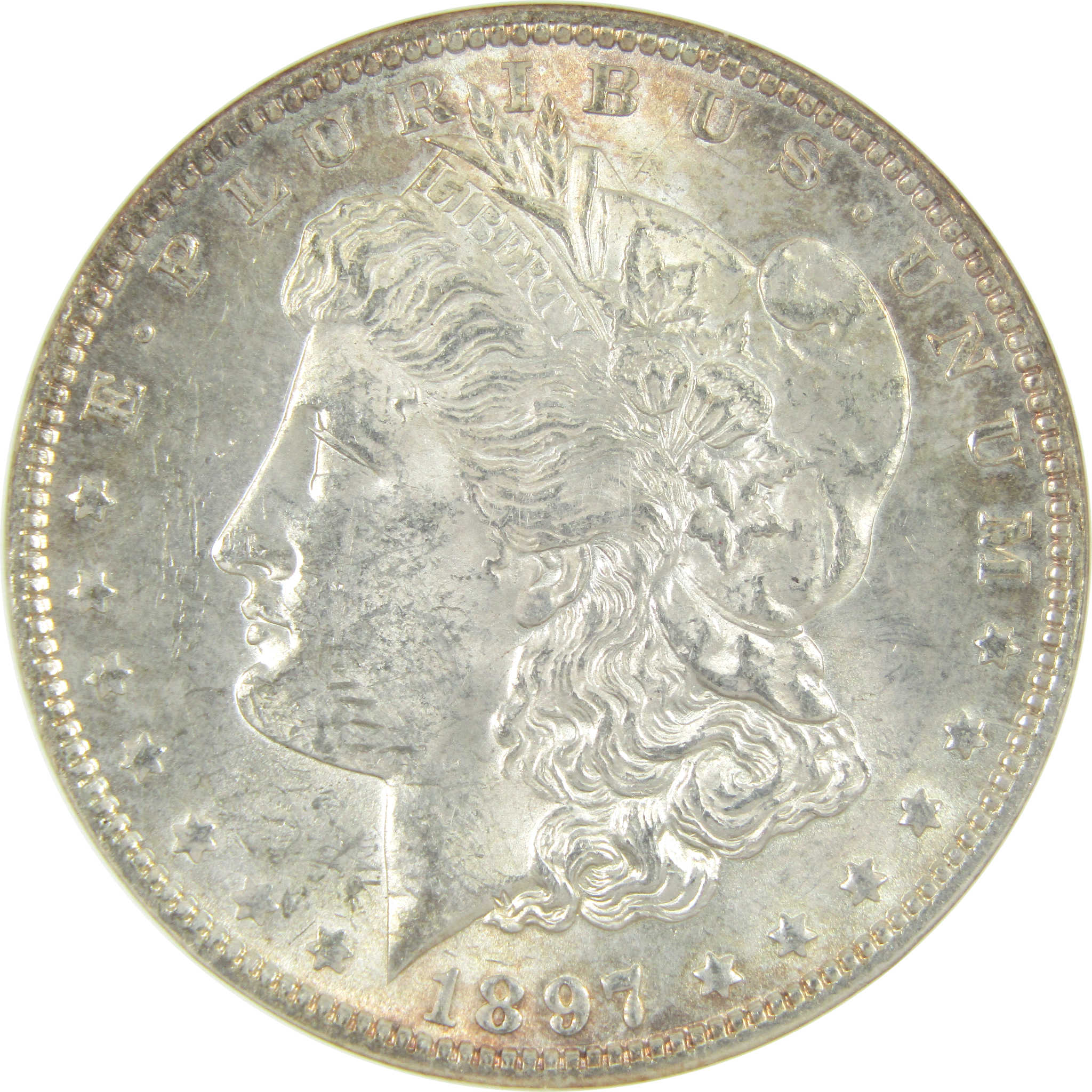 1897 VAM-6A Morgan Dollar MS 62 ANACS Silver $1 Coin SKU:CPC7349 - Morgan coin - Morgan silver dollar - Morgan silver dollar for sale - Profile Coins &amp; Collectibles