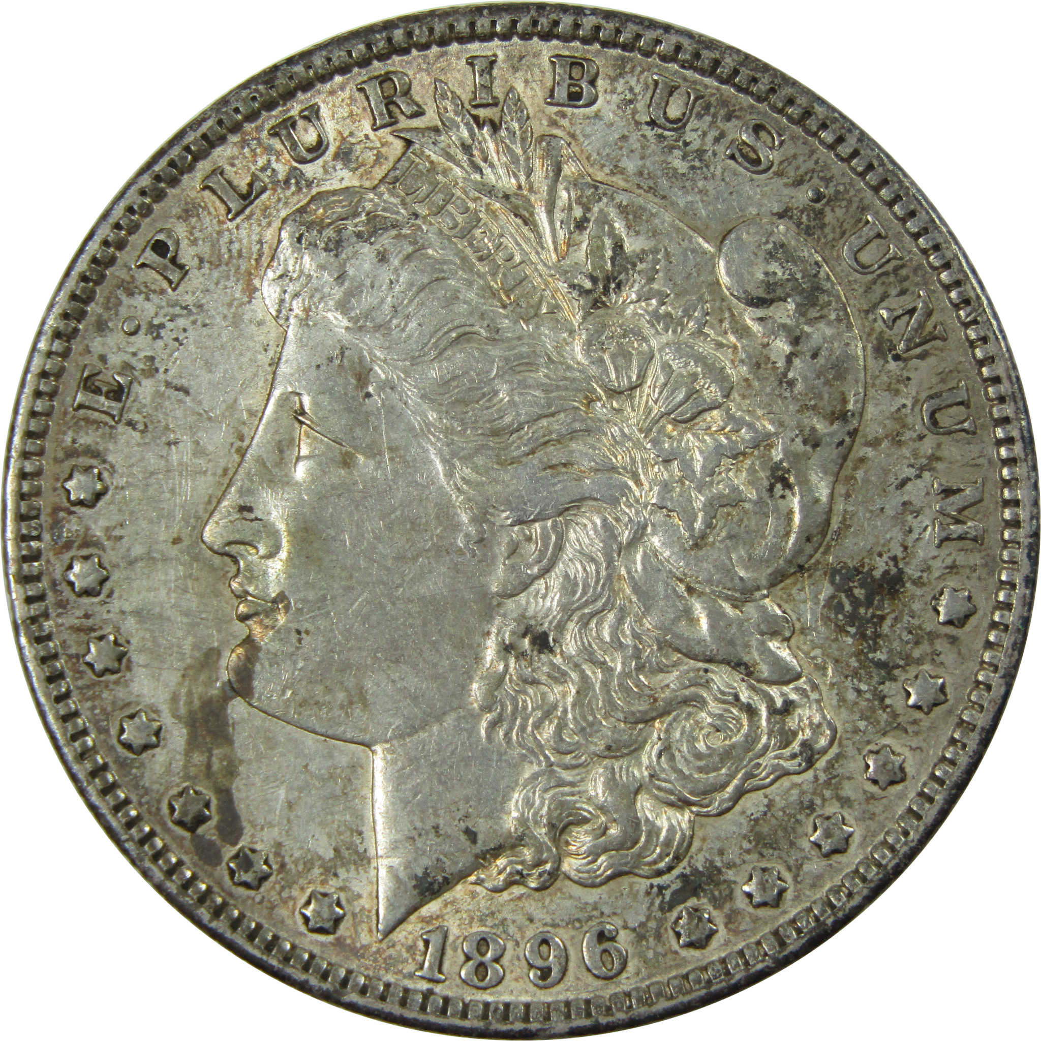 1896 O Morgan Dollar AU About Uncirculated Silver $1 Coin SKU:I13358 - Morgan coin - Morgan silver dollar - Morgan silver dollar for sale - Profile Coins &amp; Collectibles