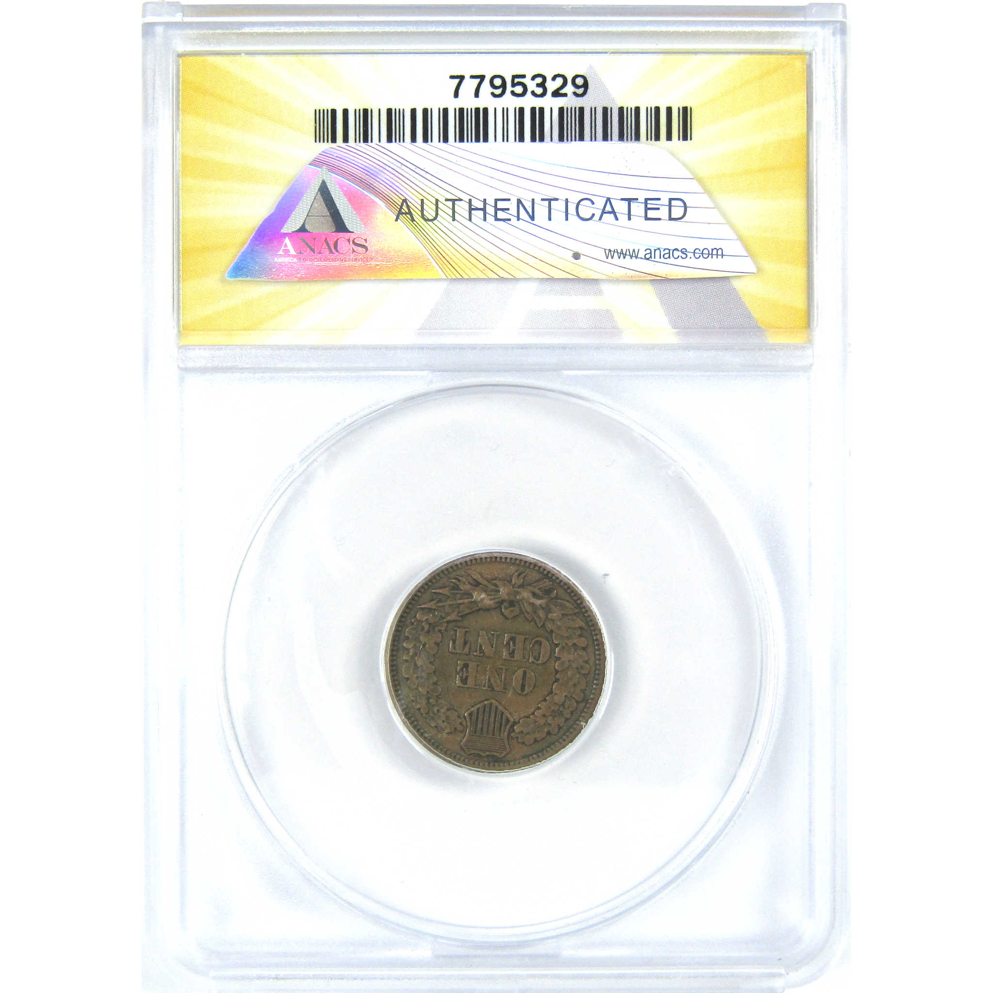 1864 Indian Head Cent EF 45 Details ANACS Copper-Nickel SKU:I16068