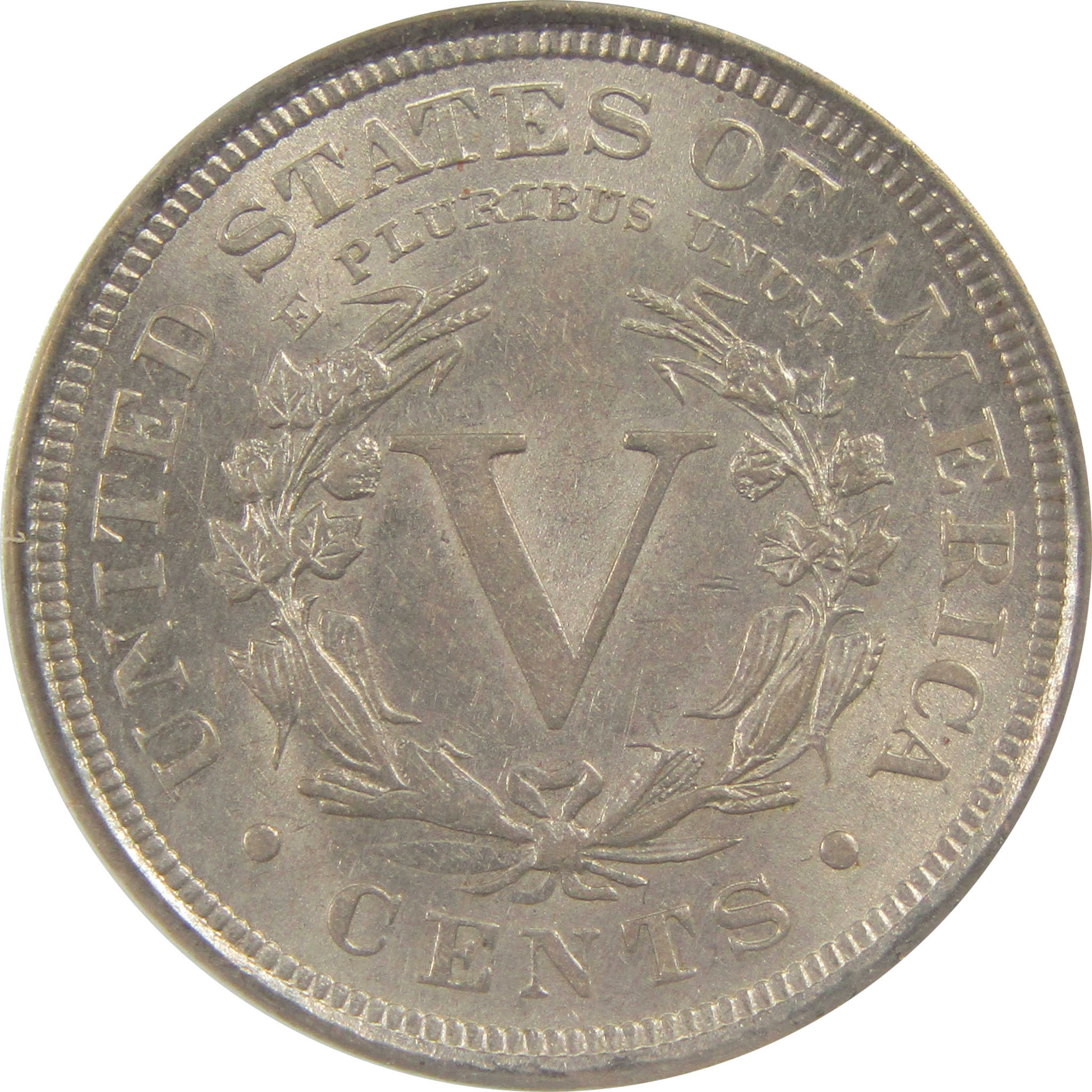 1901 Liberty Head V Nickel AU 58 Details ANACS 5c Coin SKU:I22319