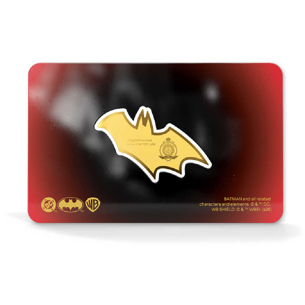 2026 Niue $1 Batman's Emblem Gold Proof Coin Collectible SKU:OPC271