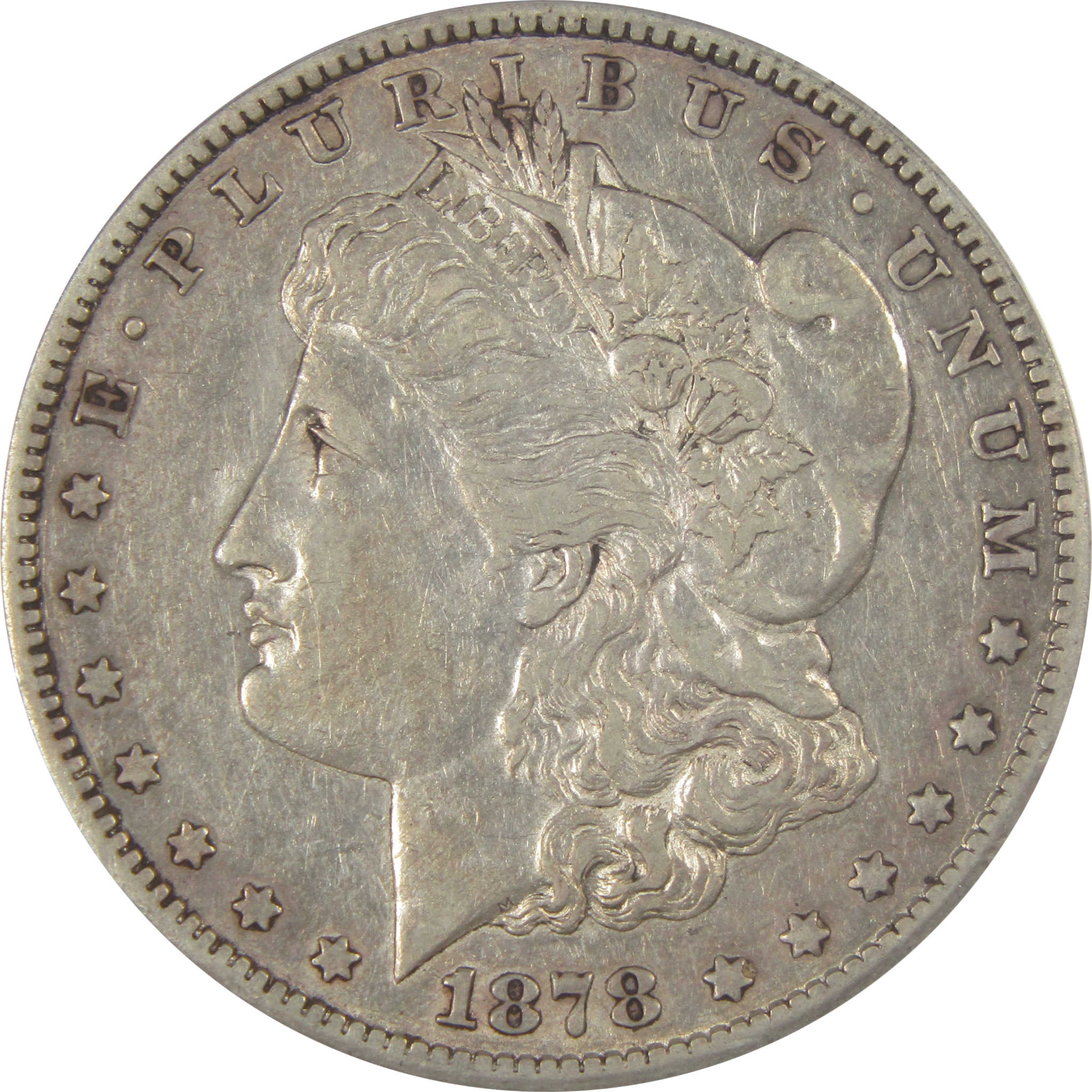 1878 CC Morgan Dollar EF 40 Details ANACS Silver $1 Coin SKU:CP116 - Morgan coin - Morgan silver dollar - Morgan silver dollar for sale - Profile Coins &amp; Collectibles