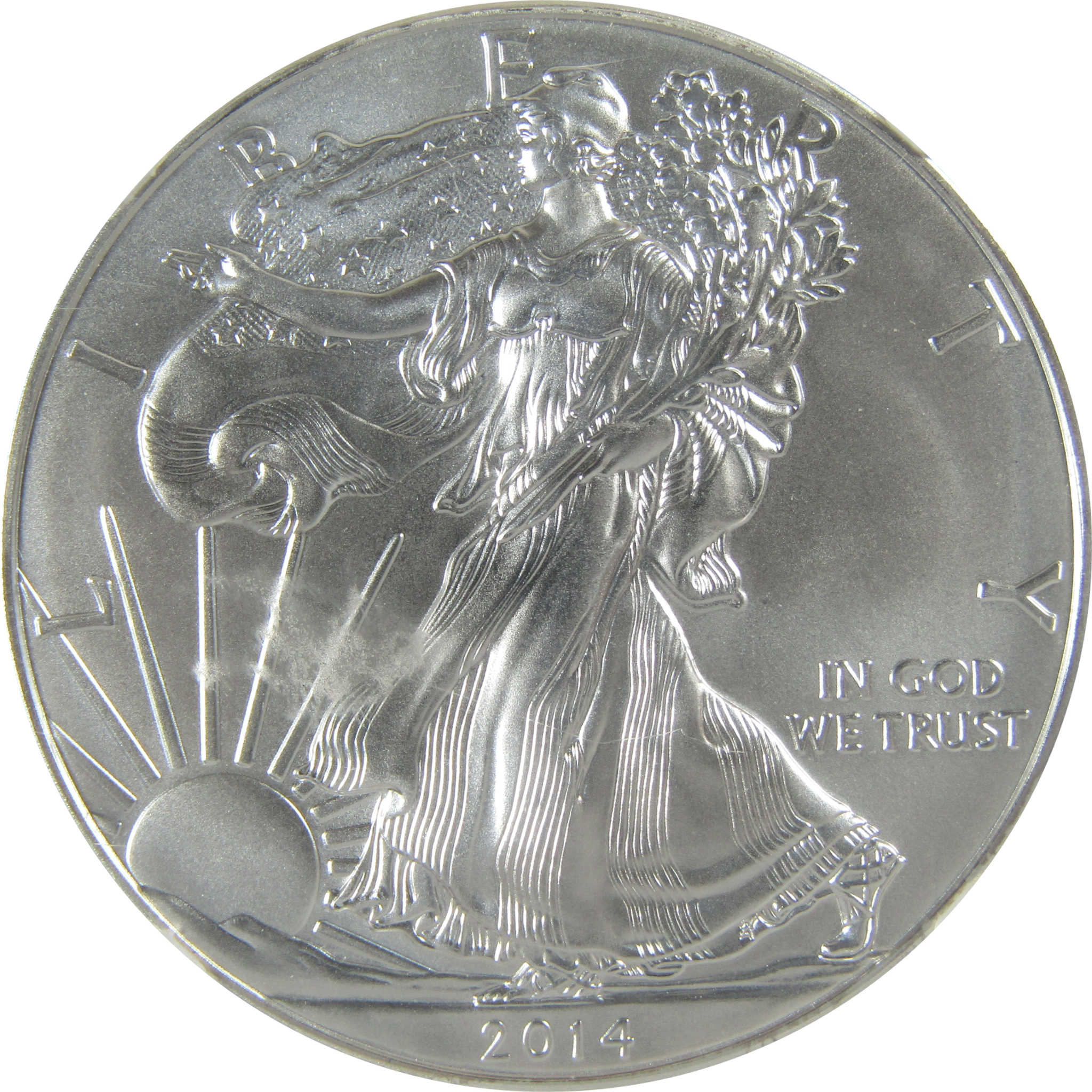 2014 American Slv Eagle MS 70 NGC West Point Early Release SKU:CP363