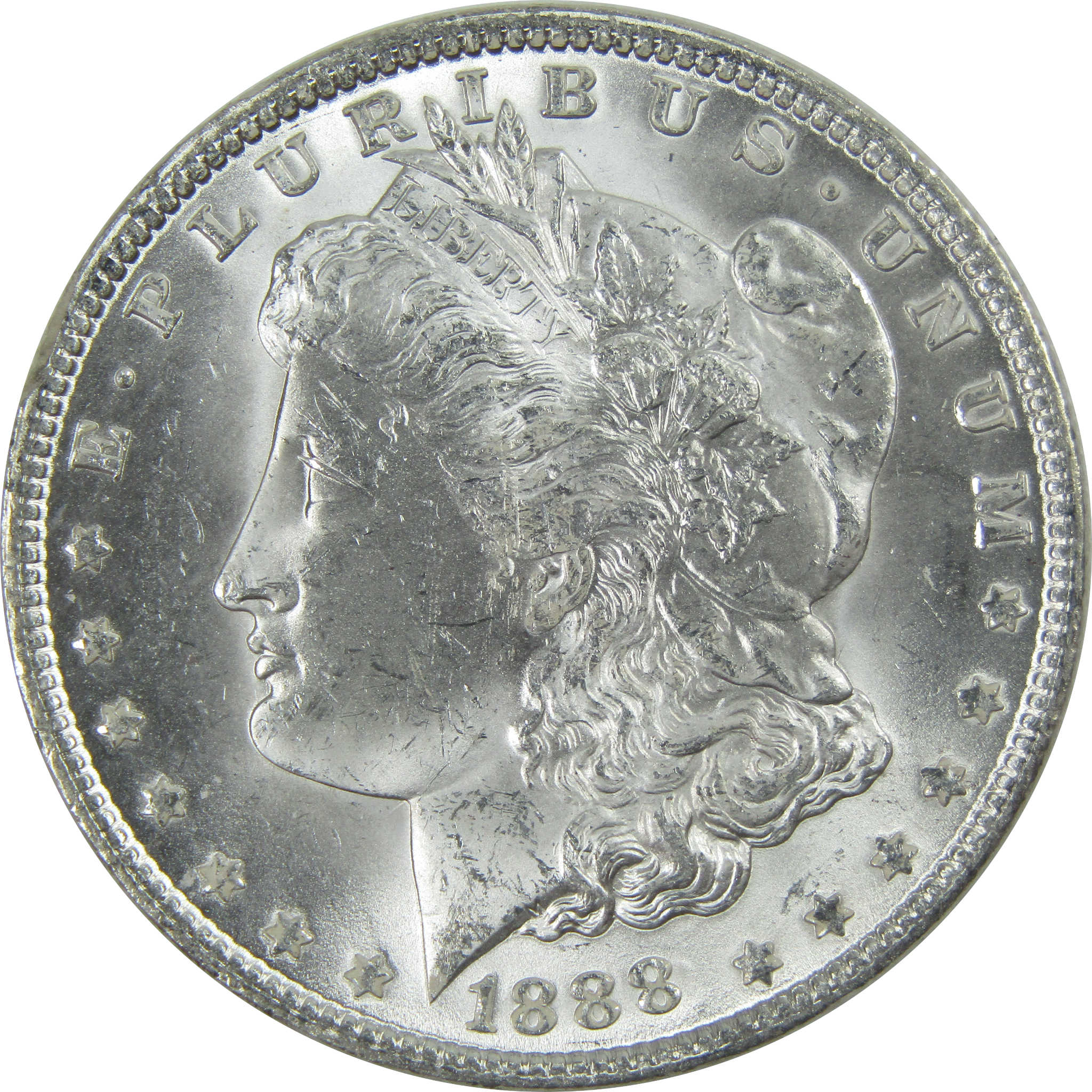 1888 Morgan Dollar Uncirculated Silver $1 Coin SKU:I16623 - Morgan coin - Morgan silver dollar - Morgan silver dollar for sale - Profile Coins &amp; Collectibles