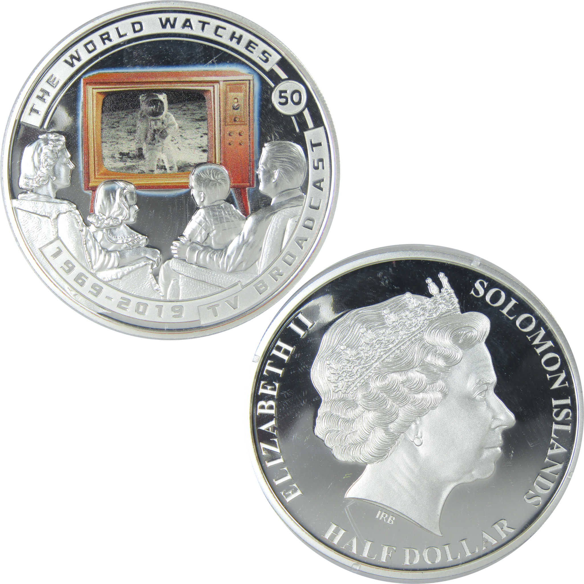 50th Anniversary of Moon Landing The World Watches Proof 2019