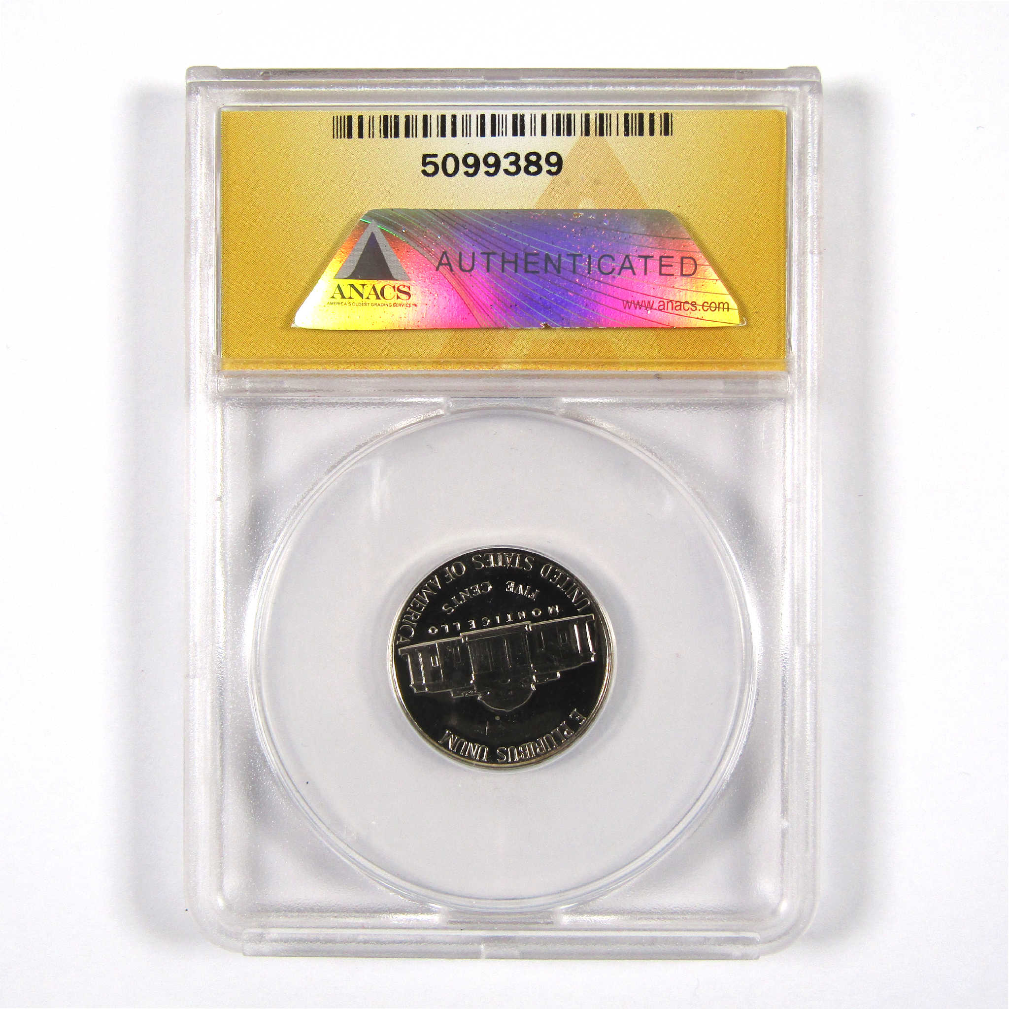 1952 Jefferson Nickel PF 66 ANACS 5c Proof Coin SKU:CPC4029