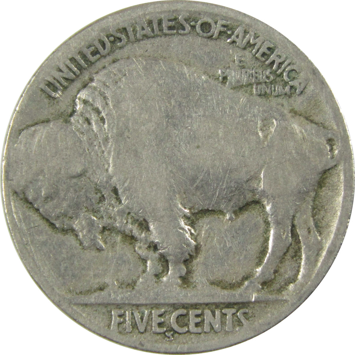 1924 S Indian Head Buffalo Nickel AG About Good 5c Coin SKU:I28608