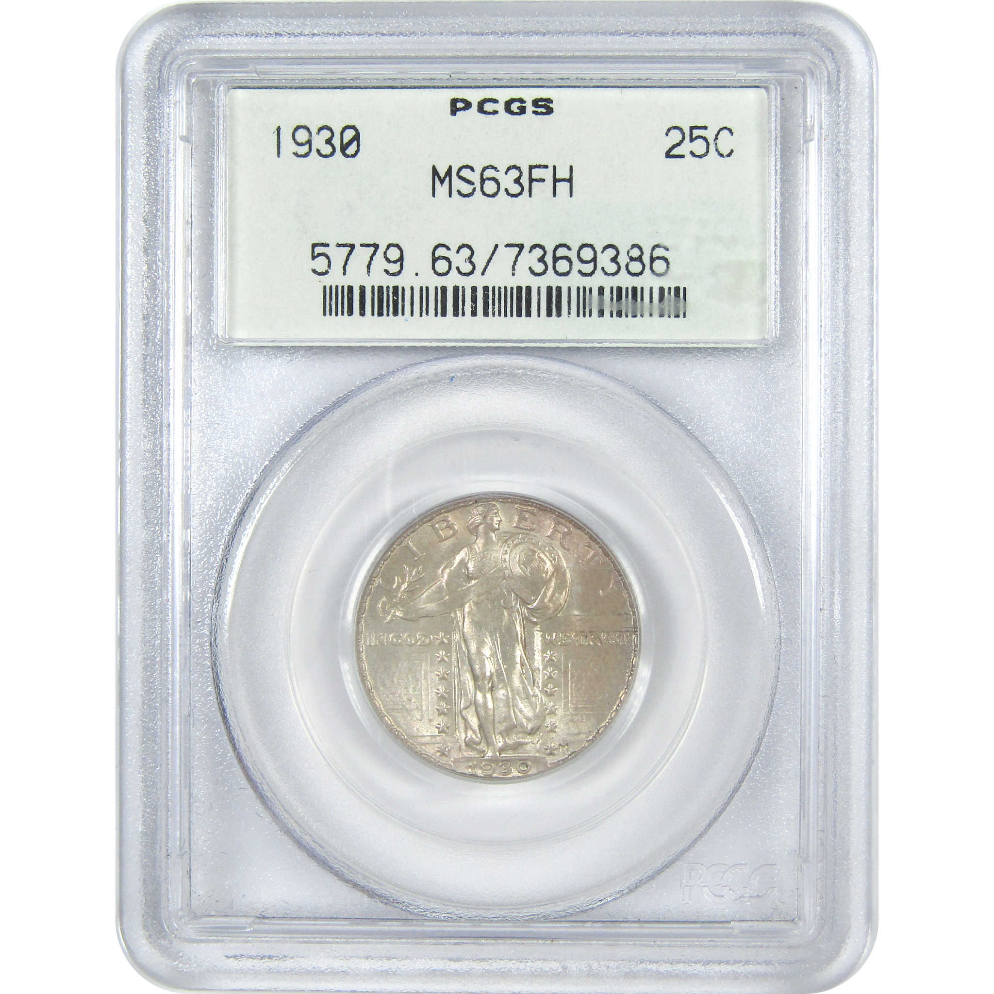 1930 Standing Liberty Quarter MS 63 FH PCGS Silver 25c Unc SKU:I15377