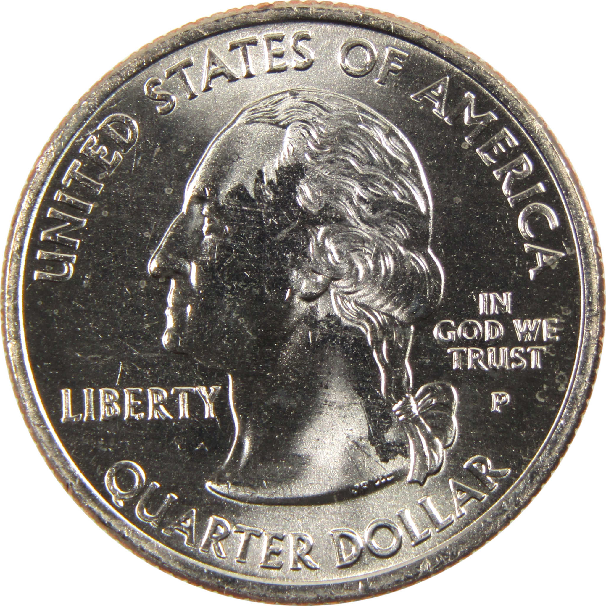 2004 P Wisconsin State Quarter BU Uncirculated Clad 25c Coin