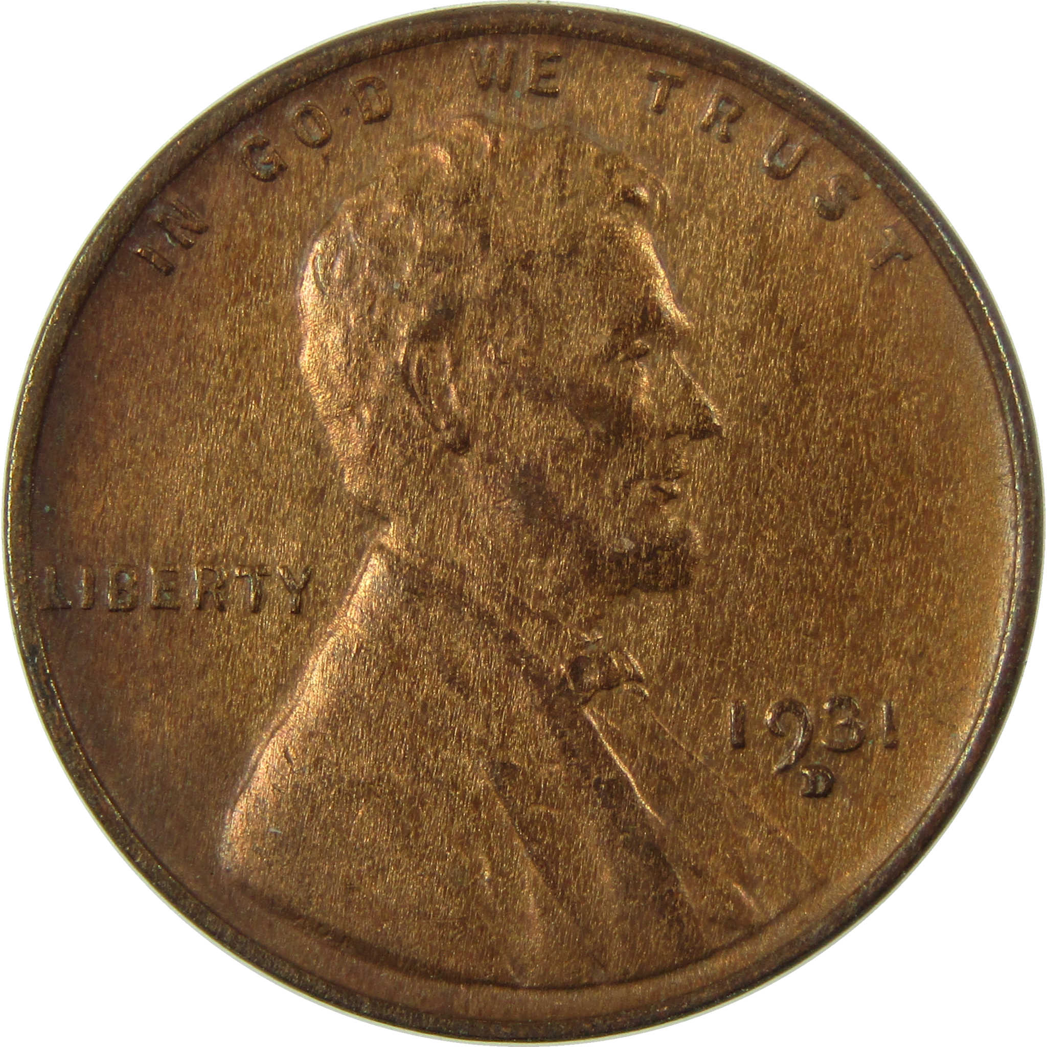 1931 D Lincoln Wheat Cent AU About Uncirculated Details SKU:I26874
