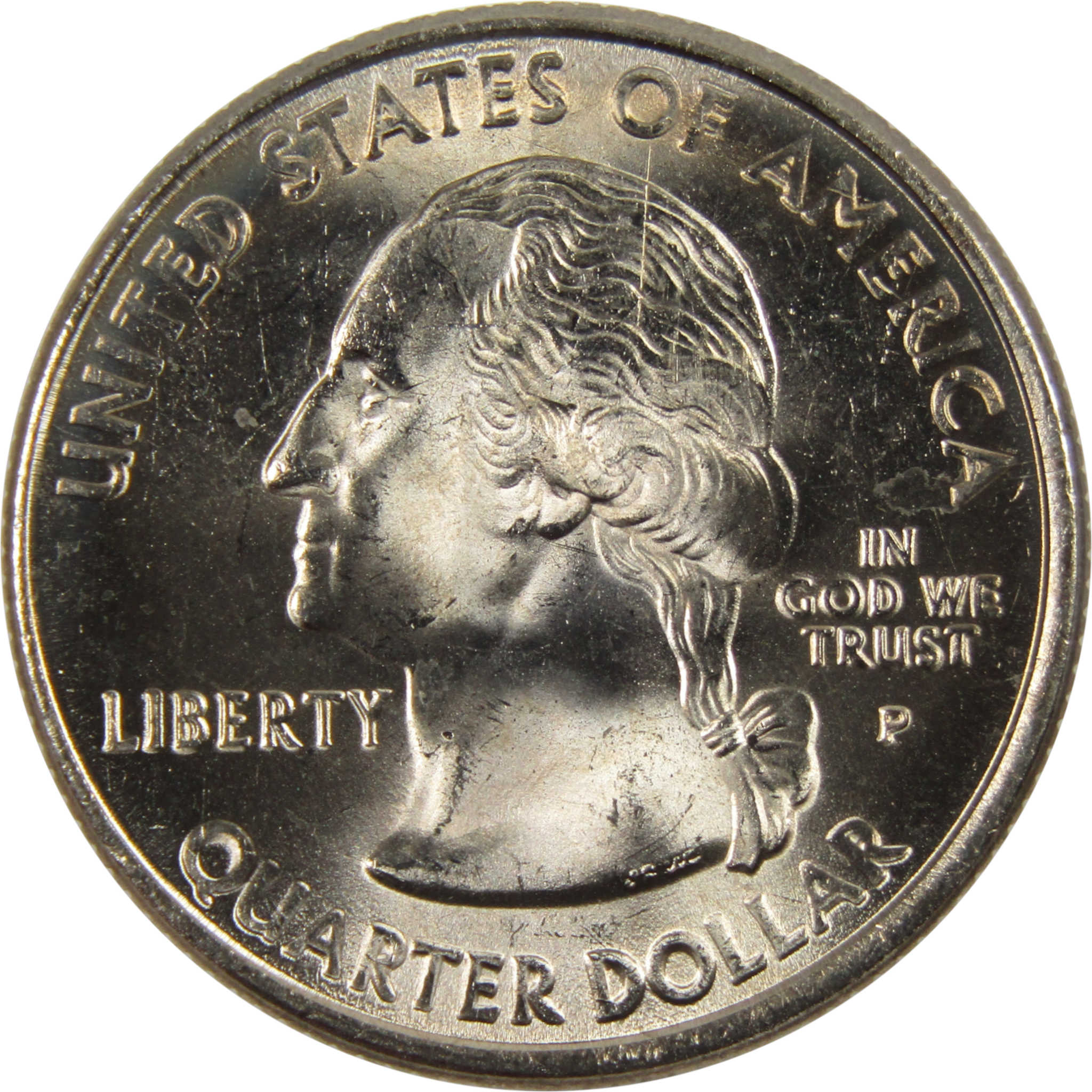 2000 P Virginia State Quarter BU Uncirculated Clad 25c Coin