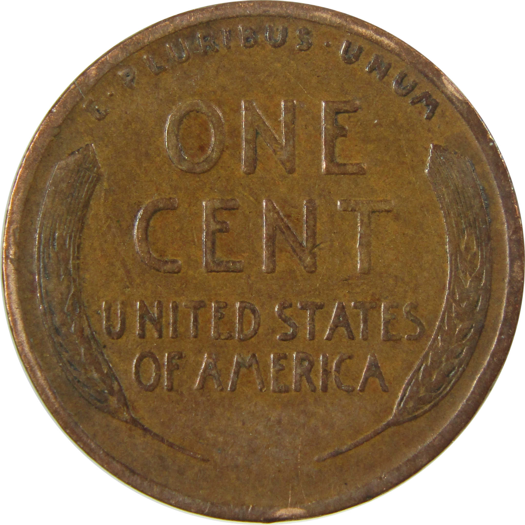 1917 Lincoln Wheat Cent F Fine Penny 1c Coin SKU:I26834