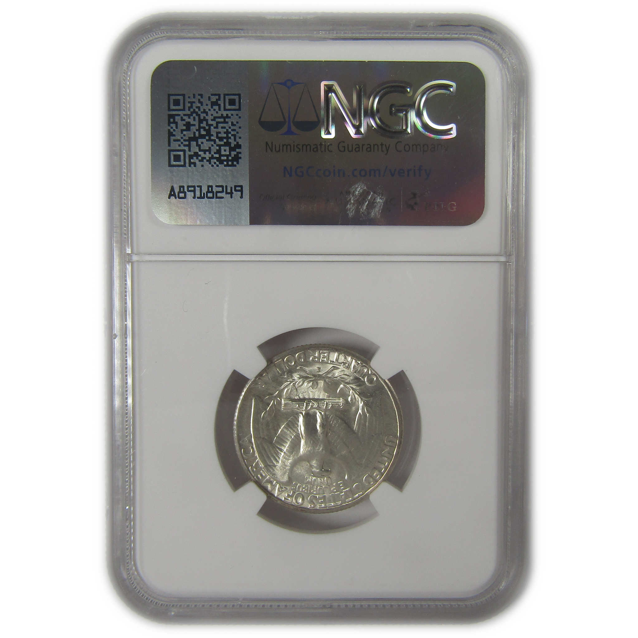 1939 S Washington Quarter MS 65 NGC Original Bag Fragment SKU:I22599