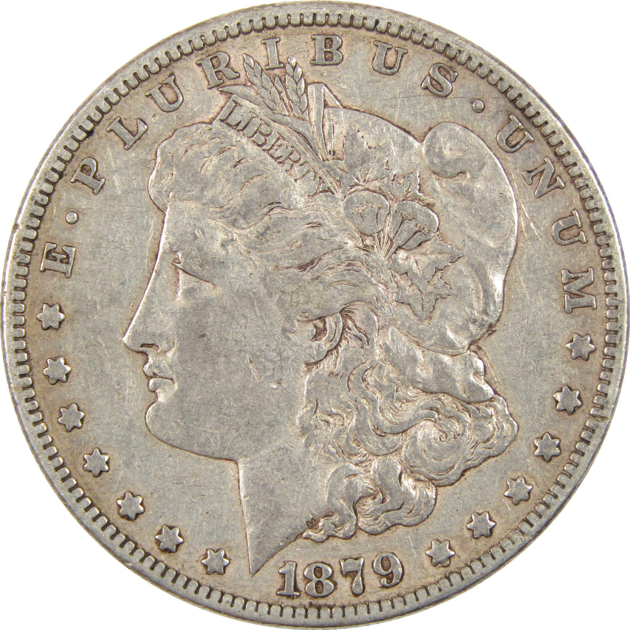 1879 S Rev 78 Morgan Dollar VF Very Fine Silver $1 Coin SKU:I11457 - Morgan coin - Morgan silver dollar - Morgan silver dollar for sale - Profile Coins &amp; Collectibles