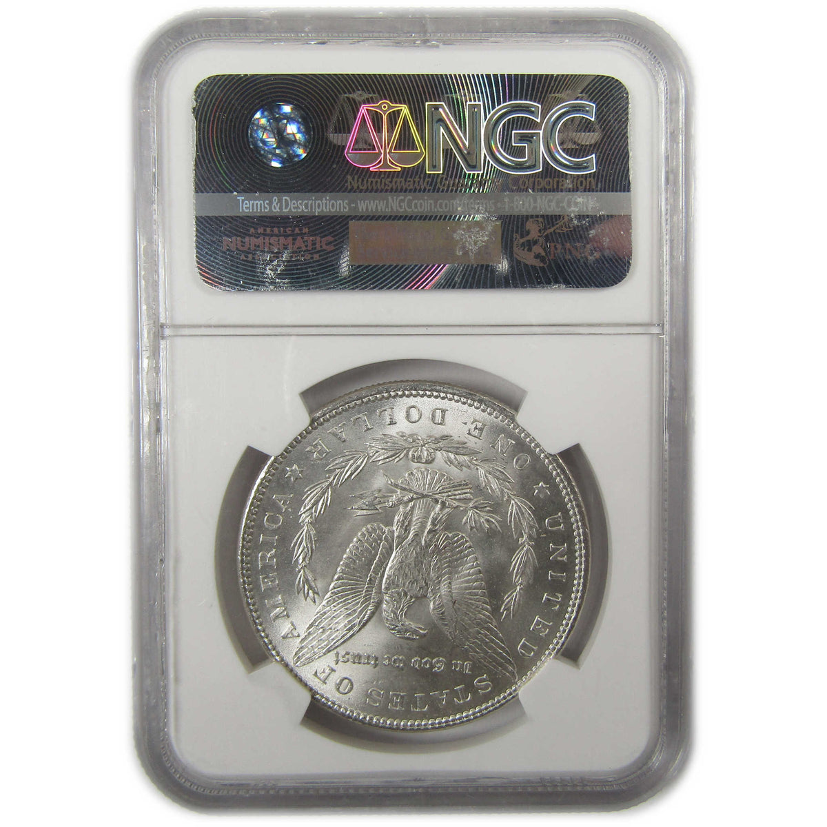 1899 Morgan Silver Dollar MS 63 NGC Uncirculated $1 Coin SKU:I23400