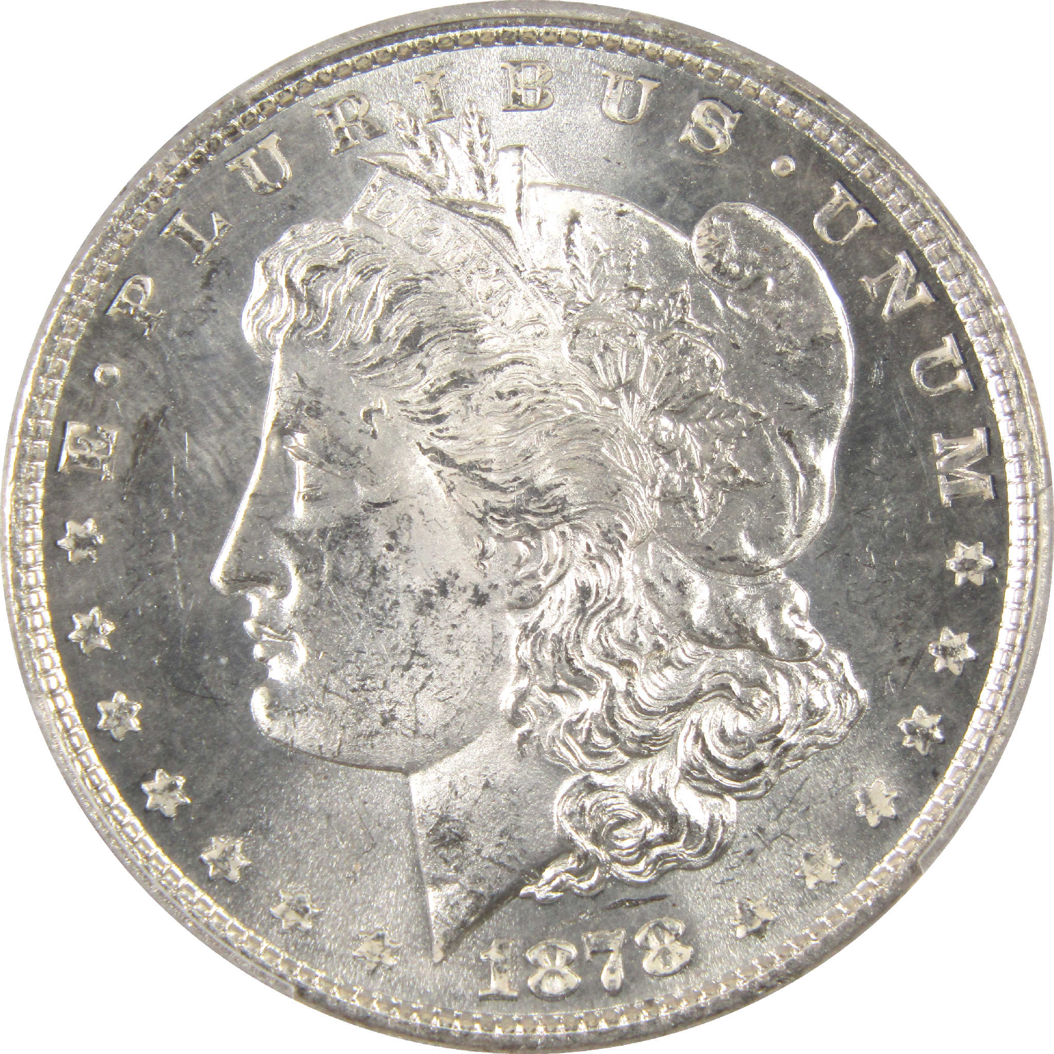 1878 8TF Morgan Dollar MS 63 PCGS Silver $1 Cracked Holder SKU:I11334 - Morgan coin - Morgan silver dollar - Morgan silver dollar for sale - Profile Coins &amp; Collectibles