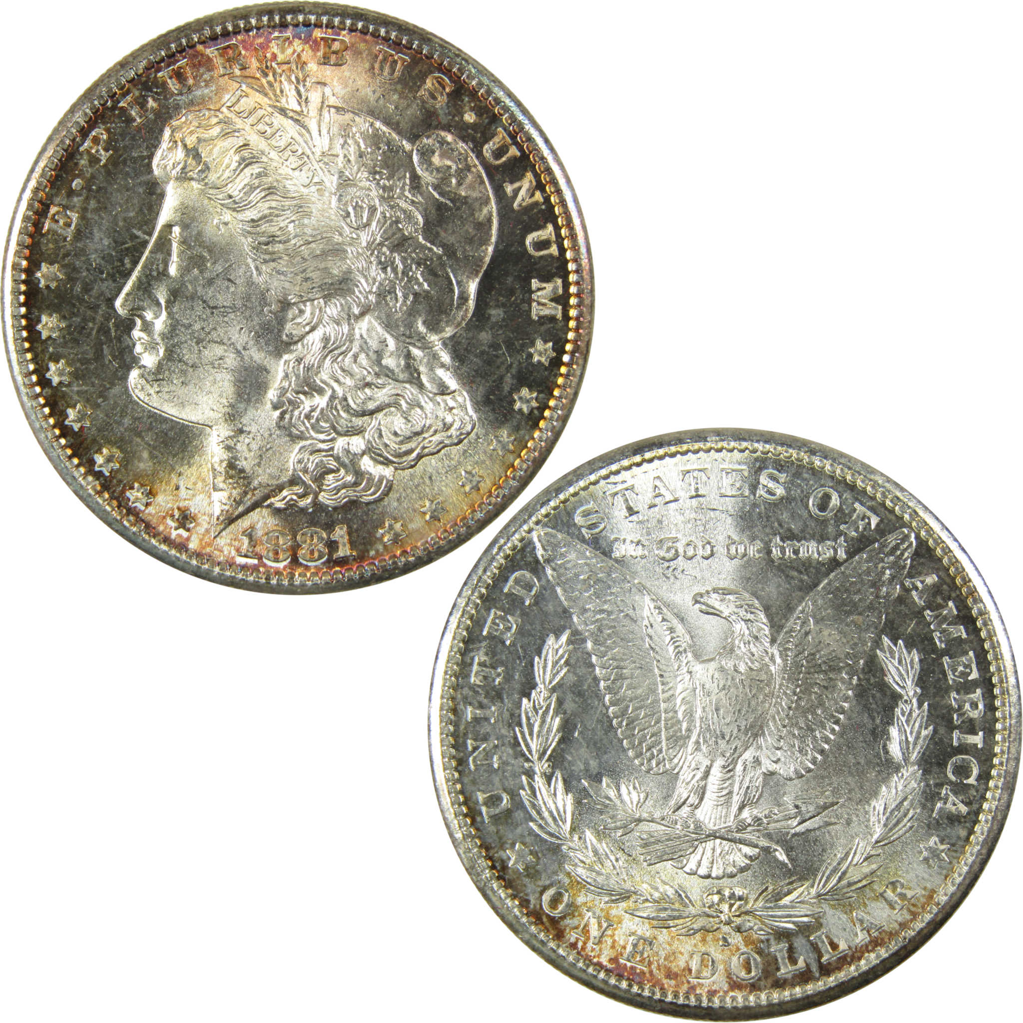 1880-1882 San Fancisco Morgan Silver Dollar Set Uncirculated SKU:CP751