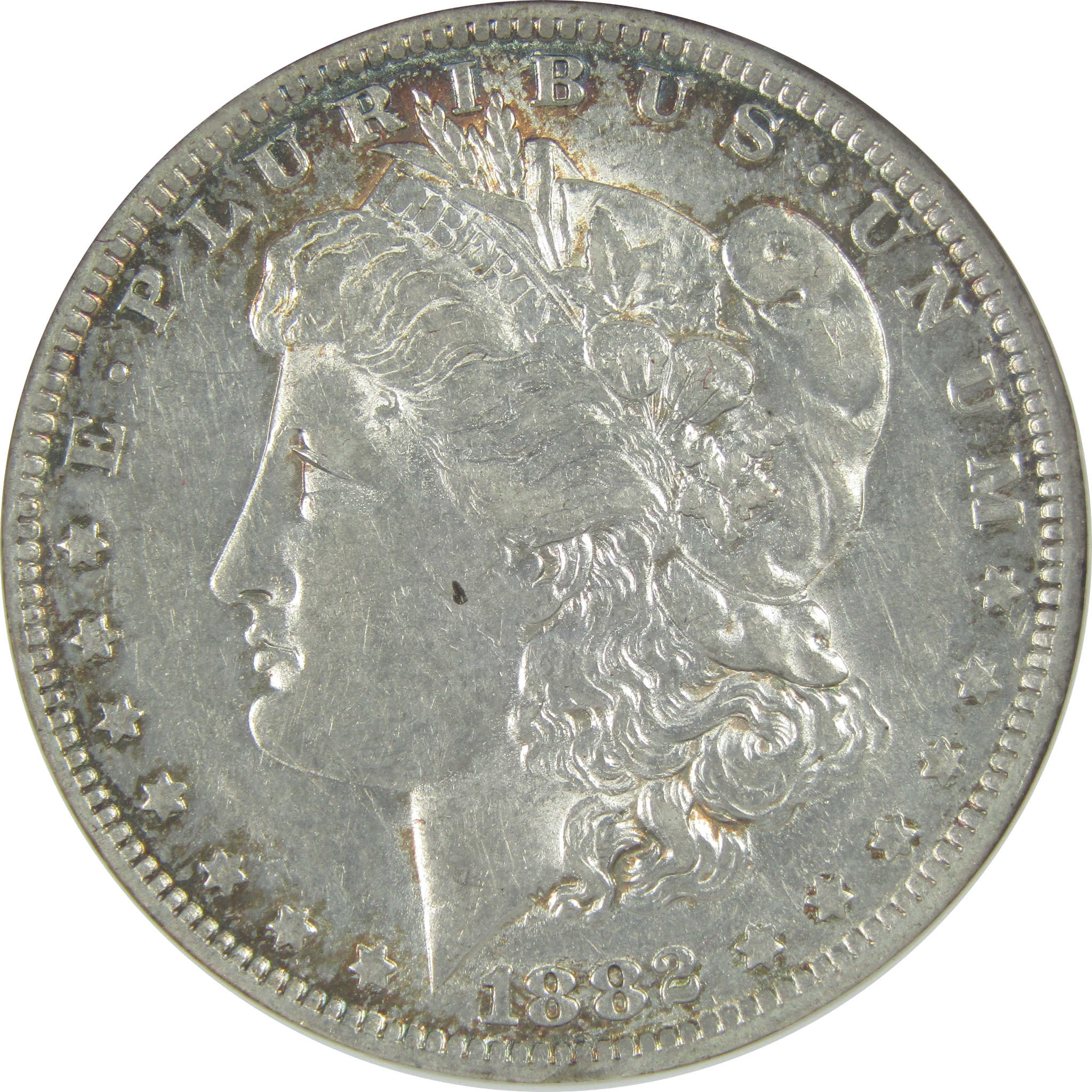 1882 O/S VAM-4 Morgan Dollar AU 58 ANACS Silver $1 Coin SKU:I16400 - Morgan coin - Morgan silver dollar - Morgan silver dollar for sale - Profile Coins &amp; Collectibles