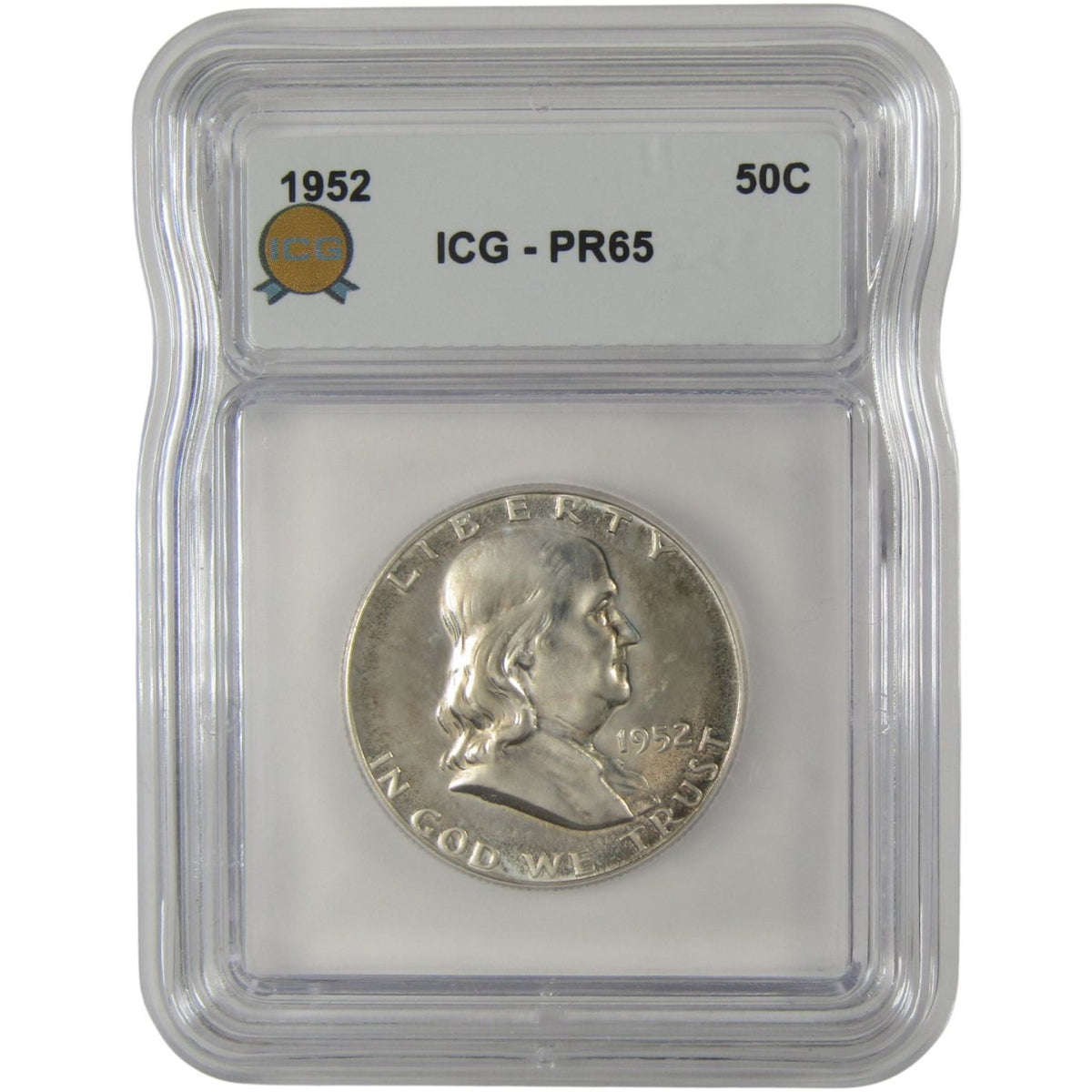 1952 Franklin Silver Half Dollar PR 65 ICG Proof 50c Coin SKU:I29115