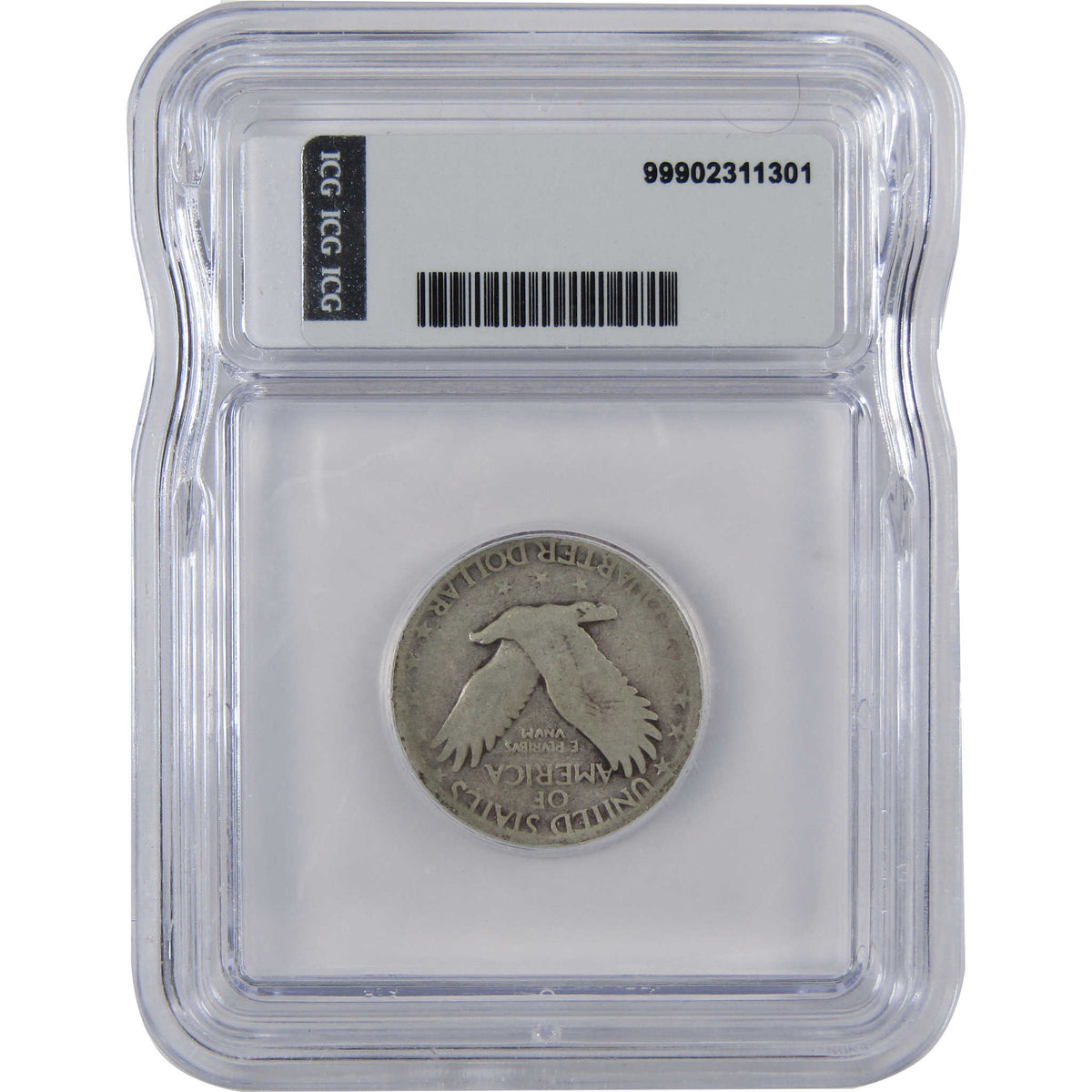 1927 S Standing Liberty Silver Quarter G 6 ICG 25c Coin SKU:I29069