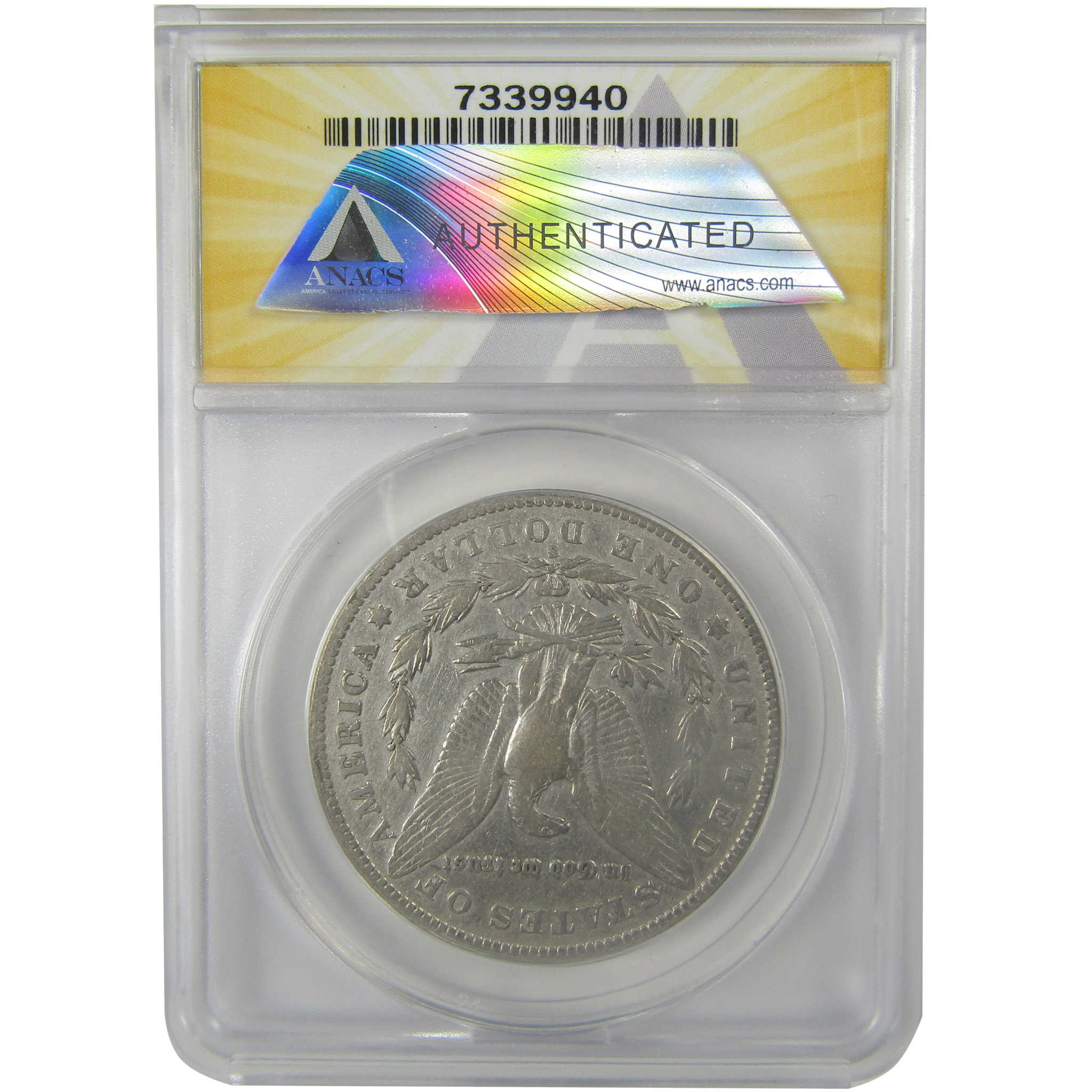 1903 S Morgan Dollar F 12 Details ANACS Silver $1 Coin SKU:I21696 - Morgan coin - Morgan silver dollar - Morgan silver dollar for sale - Profile Coins &amp; Collectibles