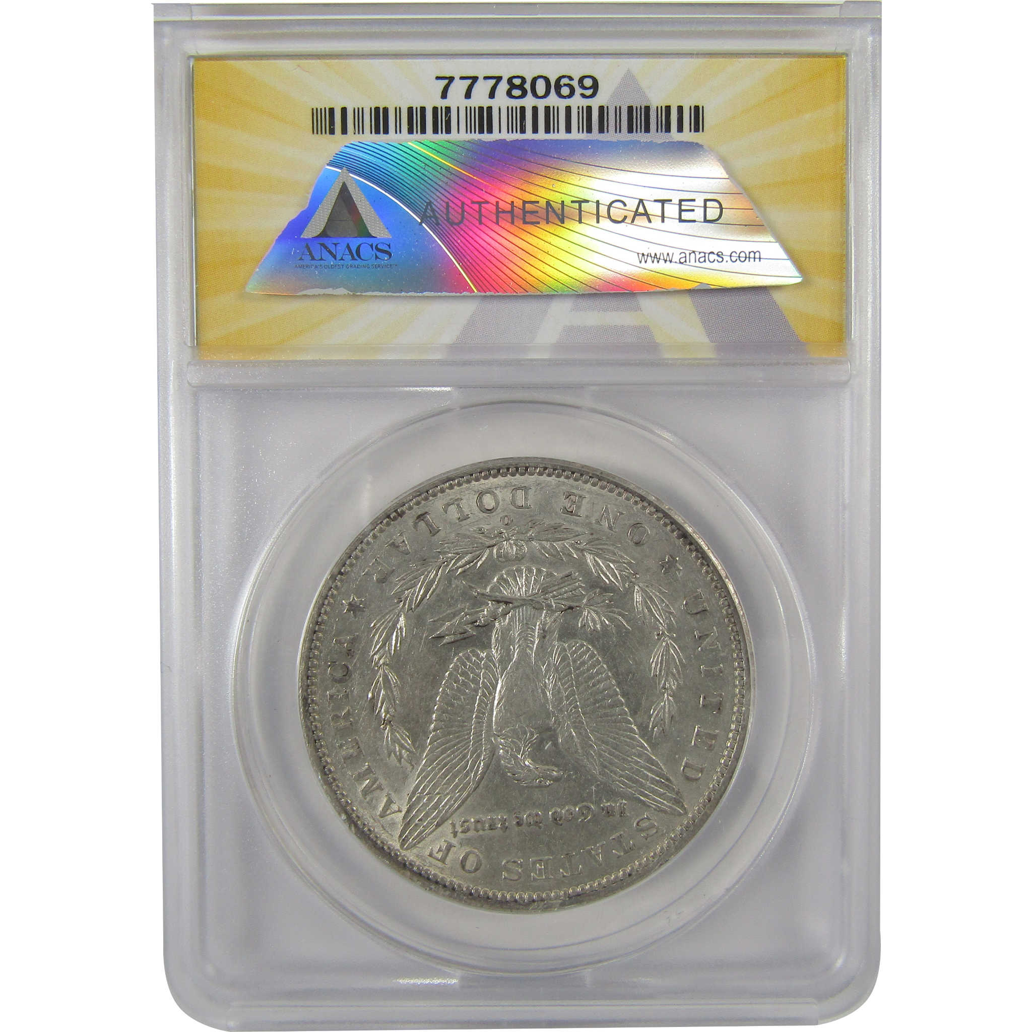 1896 O Morgan Dollar AU 50 Details ANACS Silver $1 Coin SKU:I19013 - Morgan coin - Morgan silver dollar - Morgan silver dollar for sale - Profile Coins &amp; Collectibles