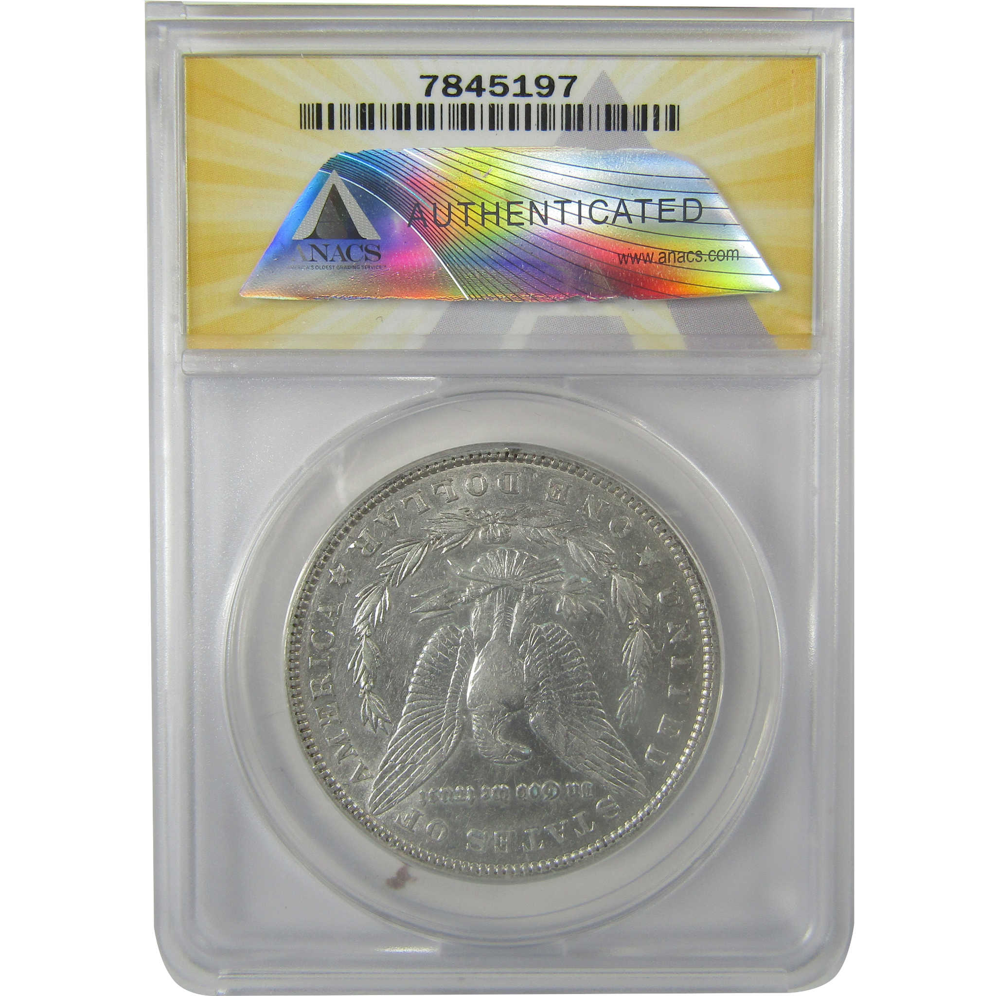 1901 Morgan Dollar AU 50 Details ANACS Silver $1 Coin SKU:I21273 - Morgan coin - Morgan silver dollar - Morgan silver dollar for sale - Profile Coins &amp; Collectibles