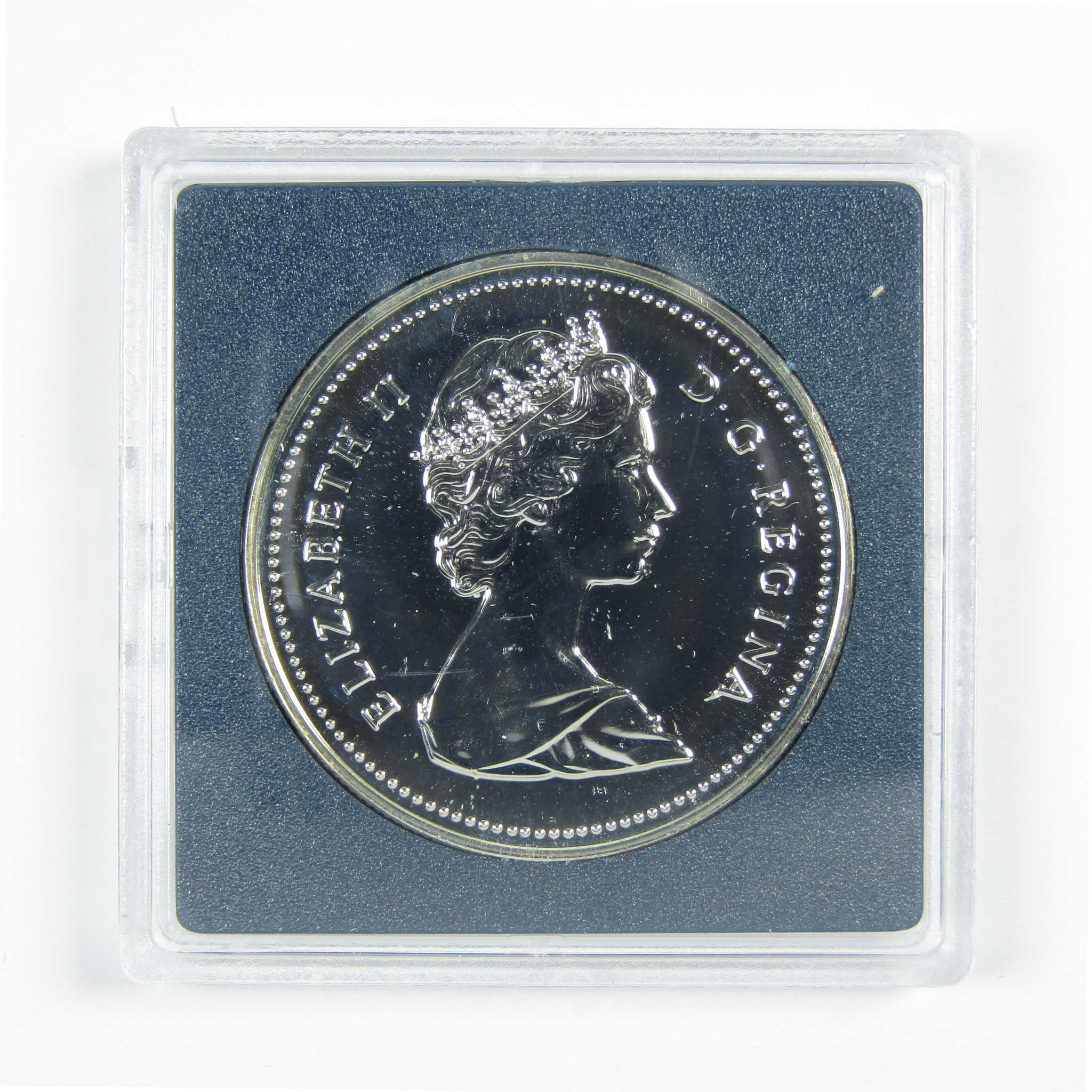 1987 Canadian Davis Strait Dollar Uncirculated Silver $1 SKU:CPC4625