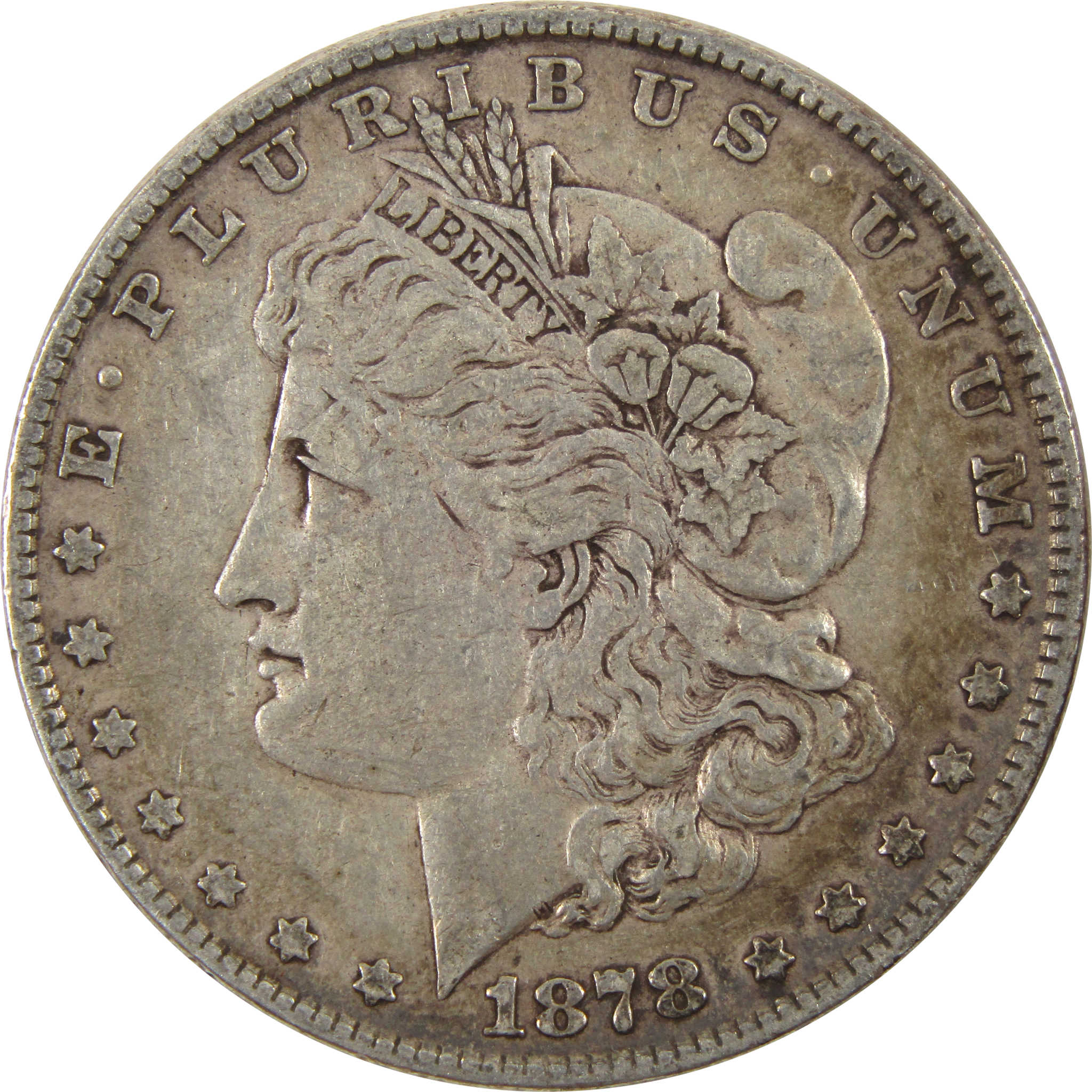 1878 7TF Rev 79 Morgan Dollar VF Very Fine Silver $1 Coin SKU:I9158 - Morgan coin - Morgan silver dollar - Morgan silver dollar for sale - Profile Coins &amp; Collectibles