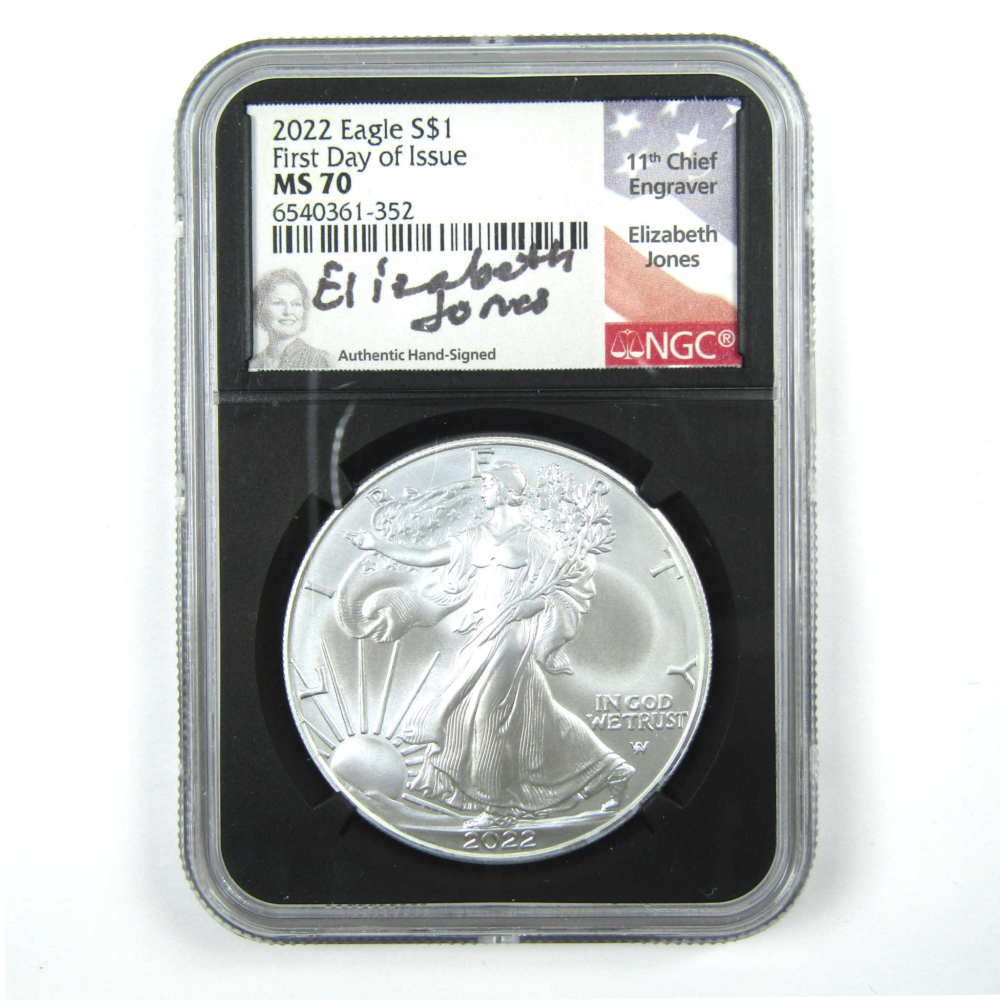 2022 American Eagle MS 70 NGC 1 oz 999 Silver Bullion SKU:CPC7008