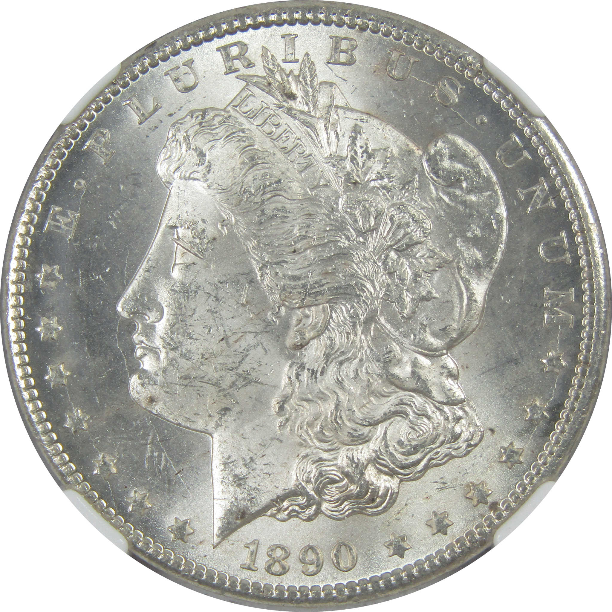 1890 CC Morgan Dollar MS 62 NGC Silver $1 Uncirculated Coin SKU:I16521 - Morgan coin - Morgan silver dollar - Morgan silver dollar for sale - Profile Coins &amp; Collectibles