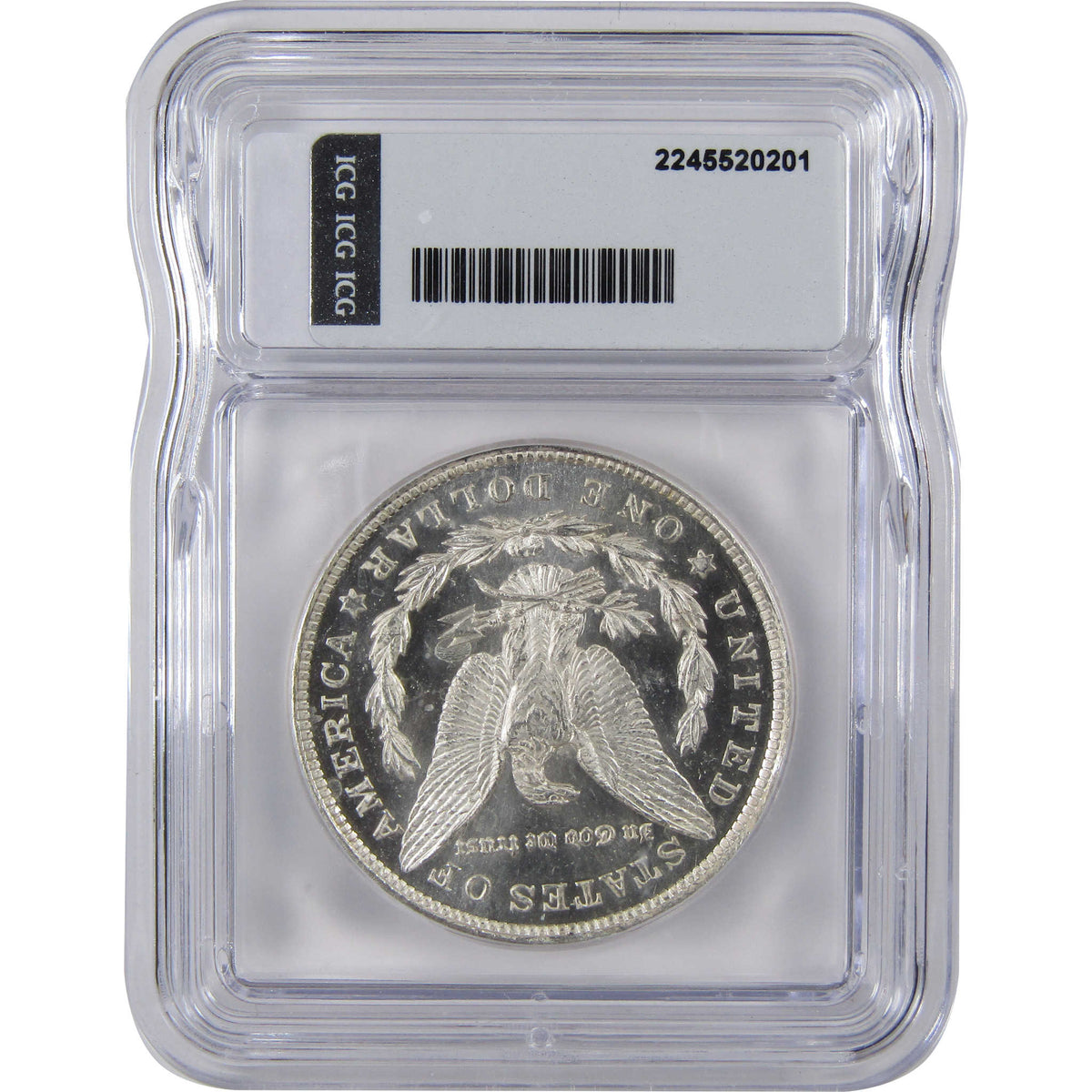 1921 Morgan Silver Dollar MS 63 PL ICG Proof-Like $1 Coin SKU:I29129