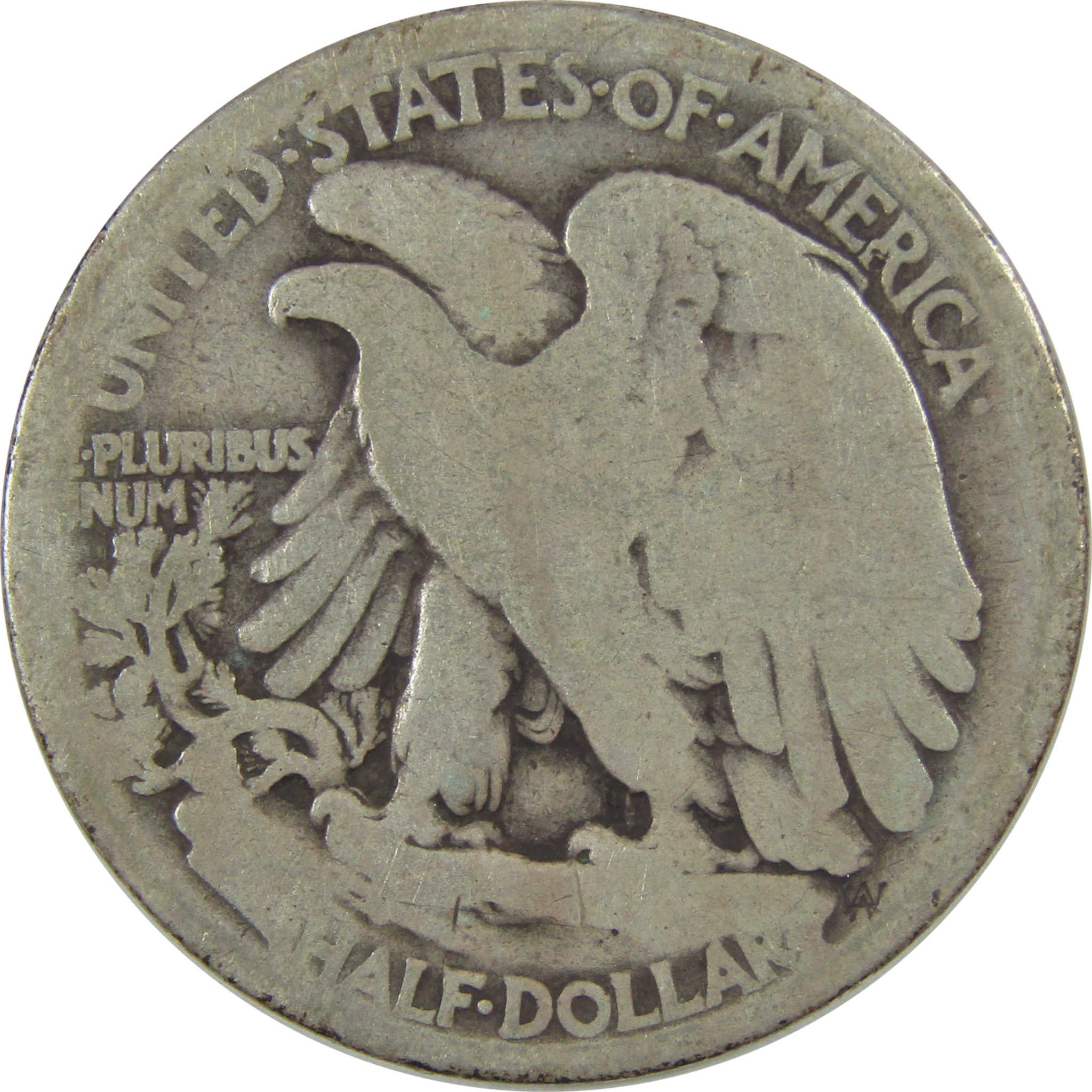 1916 S Liberty Walking Half Dollar AG About Good Silver SKU:I24642