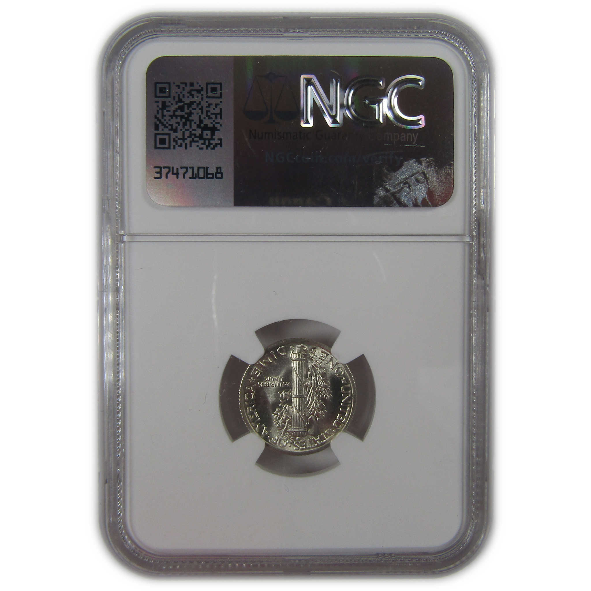 1937 S Mercury Dime MS 66 FB NGC Silver Uncirculated SKU:I23203