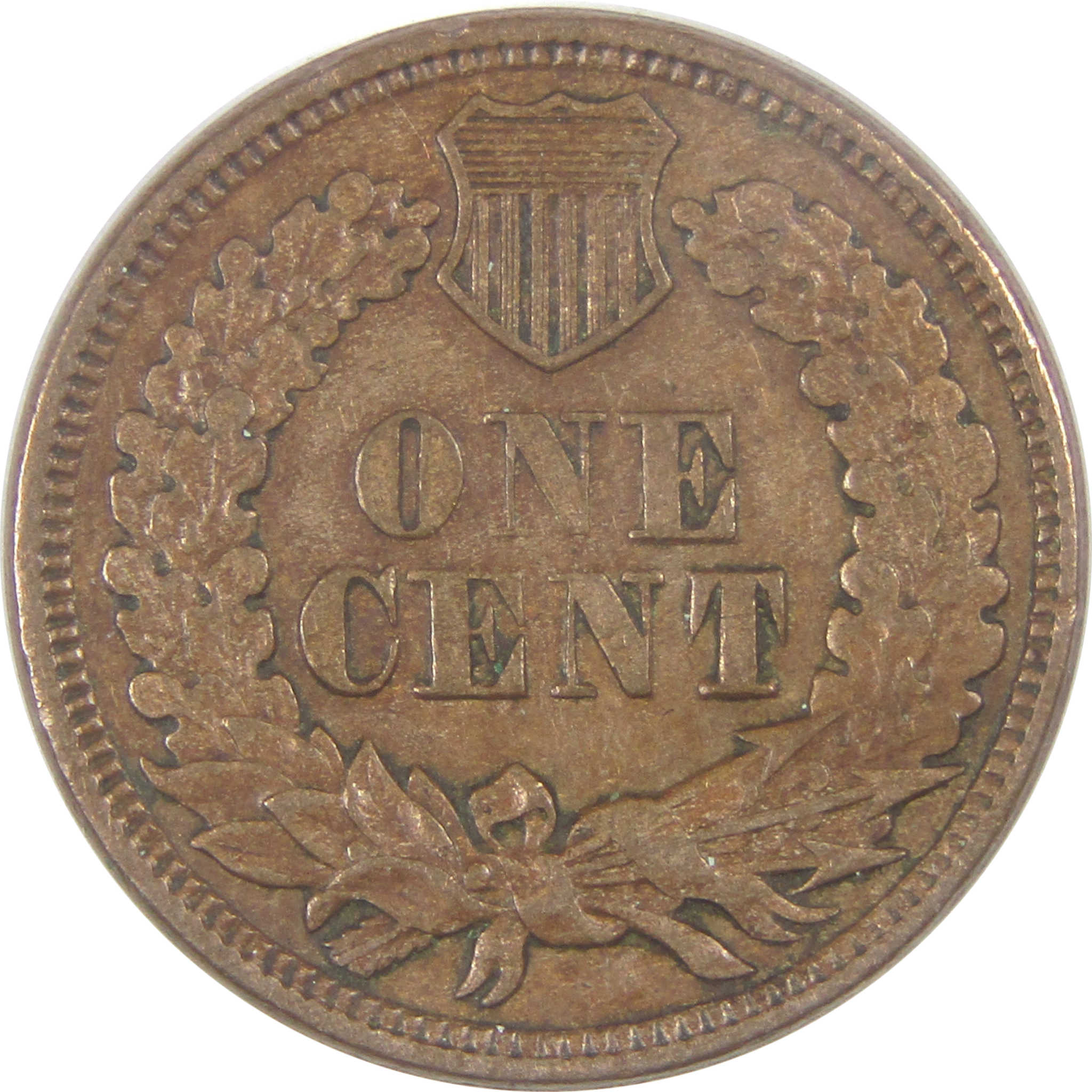 1863 Indian Head Cent AU About Uncirculated Penny 1c Coin SKU:I17289