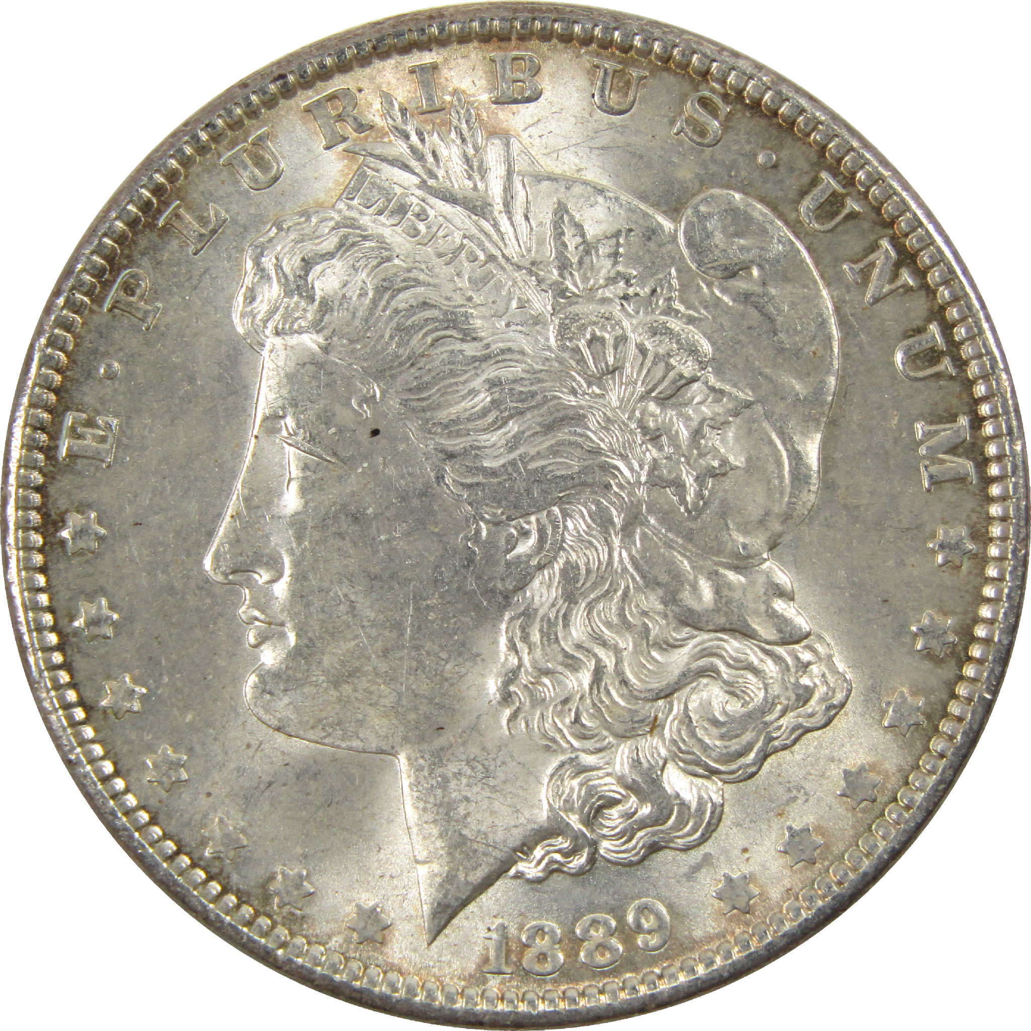 1889 Morgan Dollar CH AU Choice About Uncirculated Silver $1 Coin - Morgan coin - Morgan silver dollar - Morgan silver dollar for sale - Profile Coins &amp; Collectibles